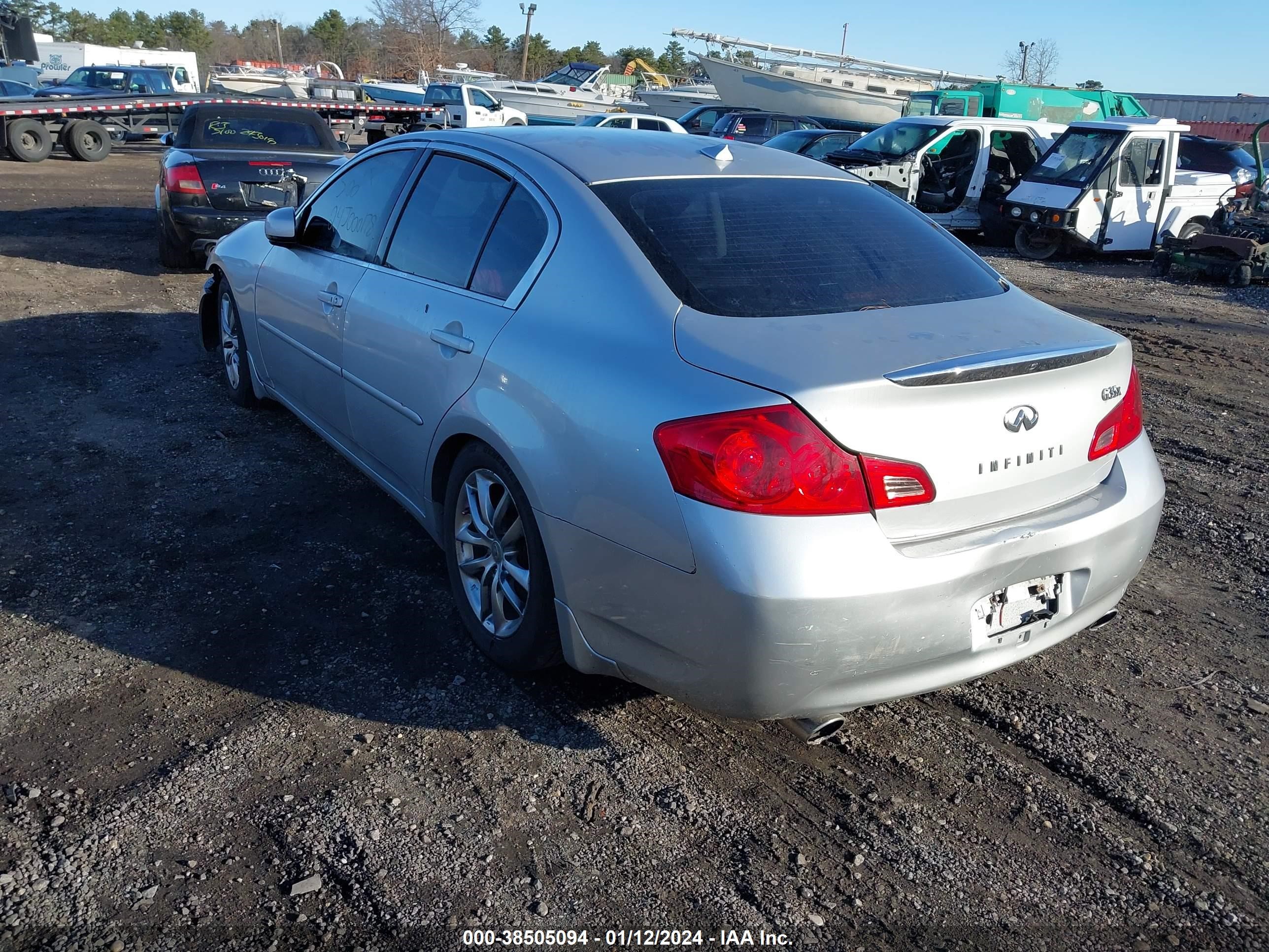 Photo 2 VIN: JNKBV61F78M278980 - INFINITI G 