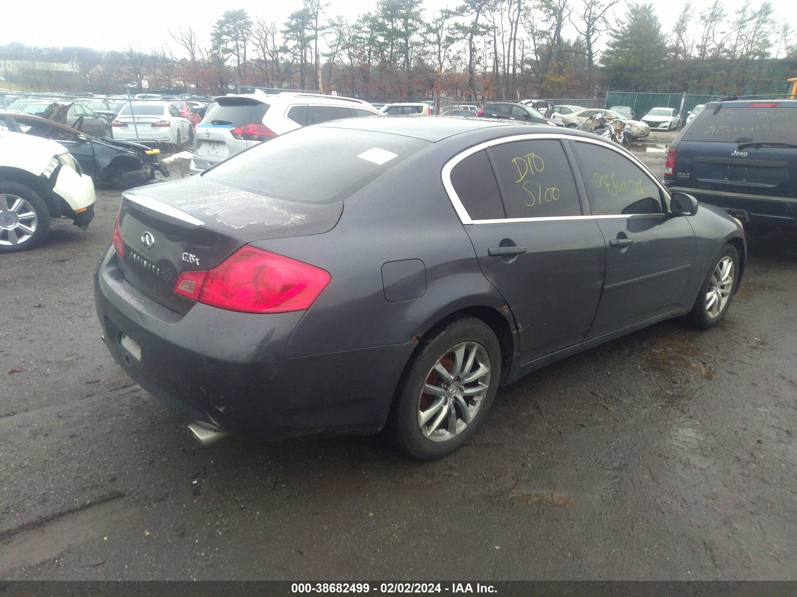 Photo 3 VIN: JNKBV61F87M802247 - INFINITI G 