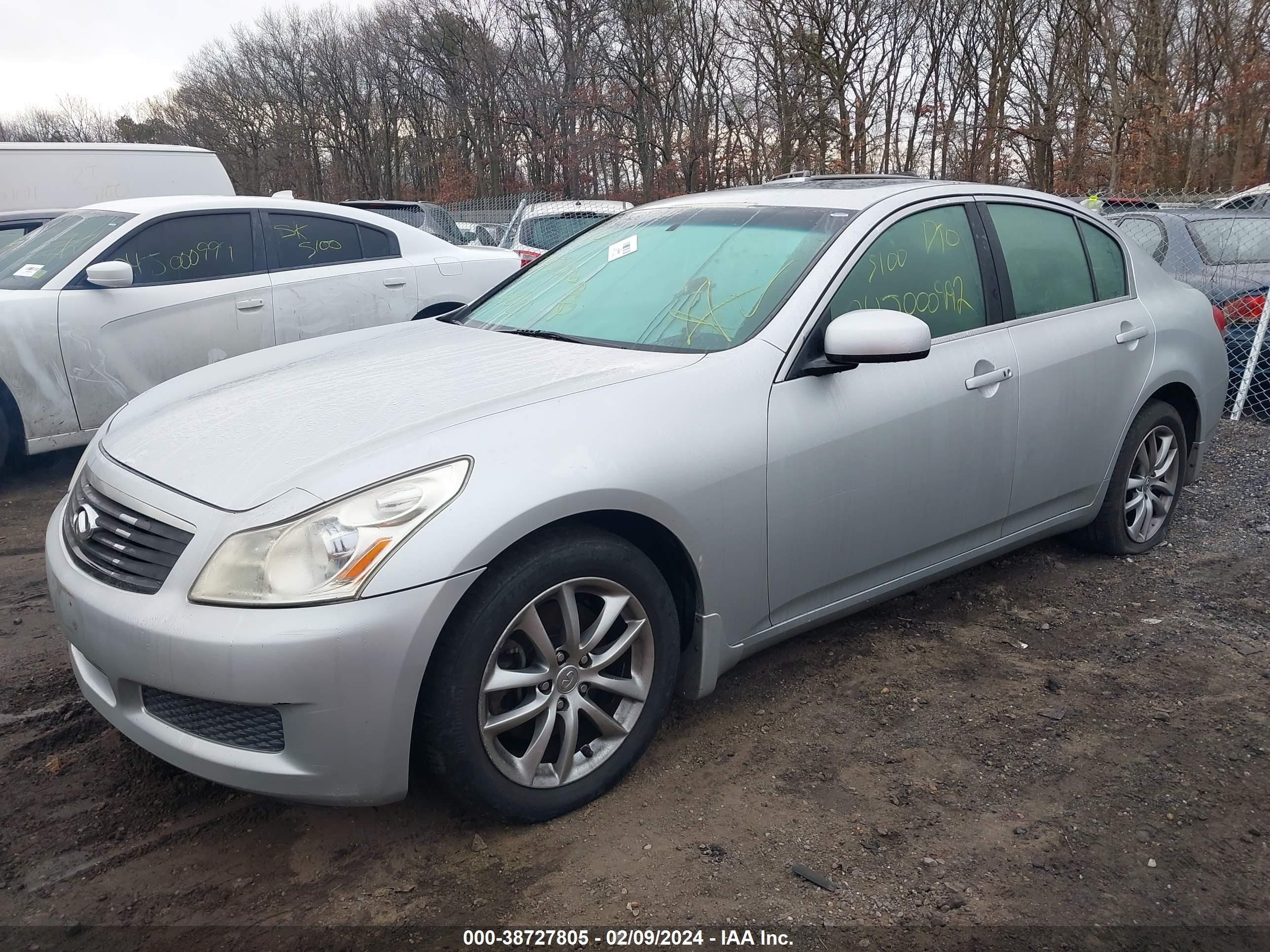 Photo 1 VIN: JNKBV61F87M805701 - INFINITI G 