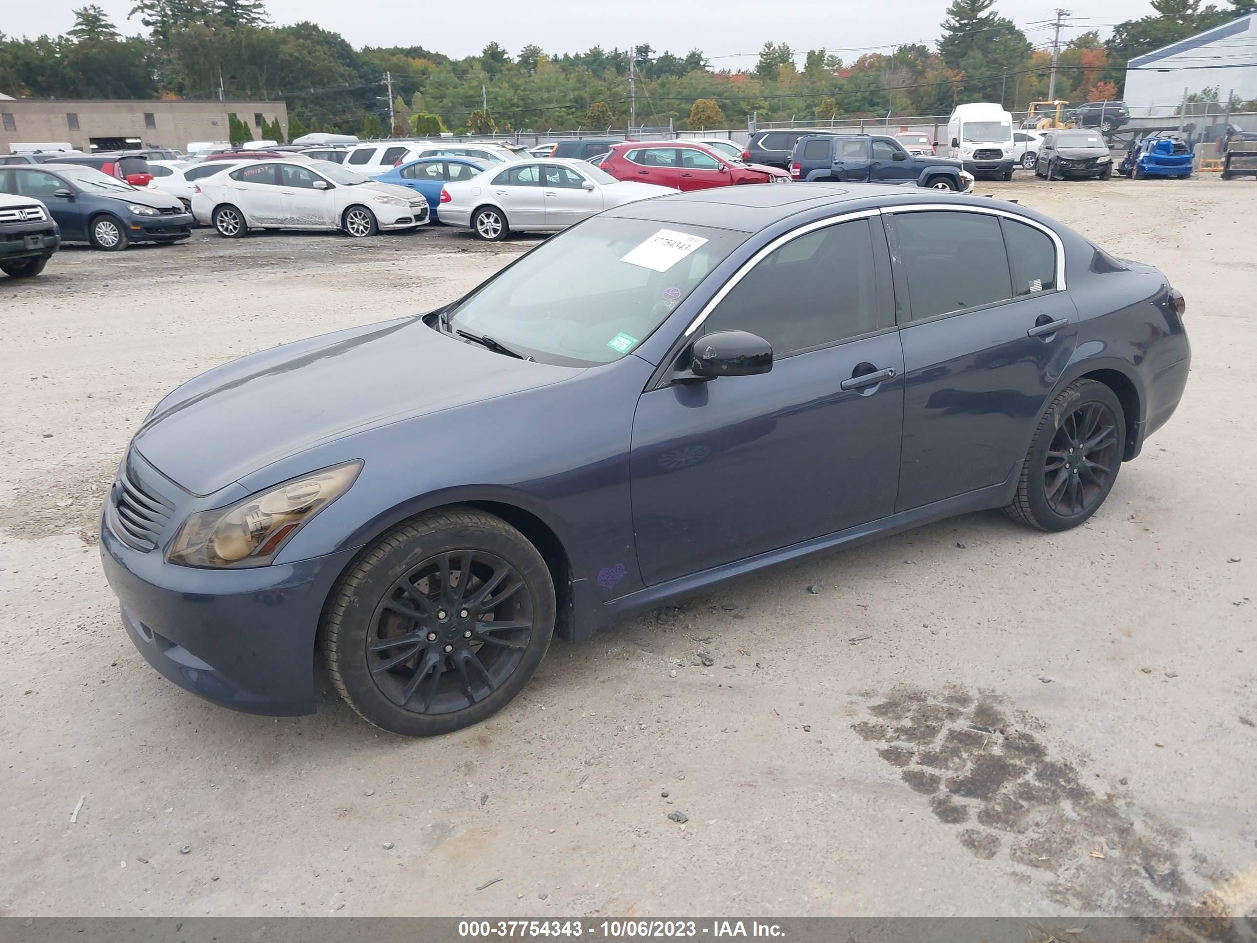 Photo 1 VIN: JNKBV61F88M259922 - INFINITI G 