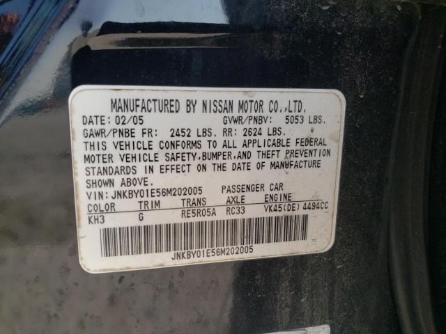 Photo 11 VIN: JNKBY01E56M202005 - INFINITI M45 BASE 