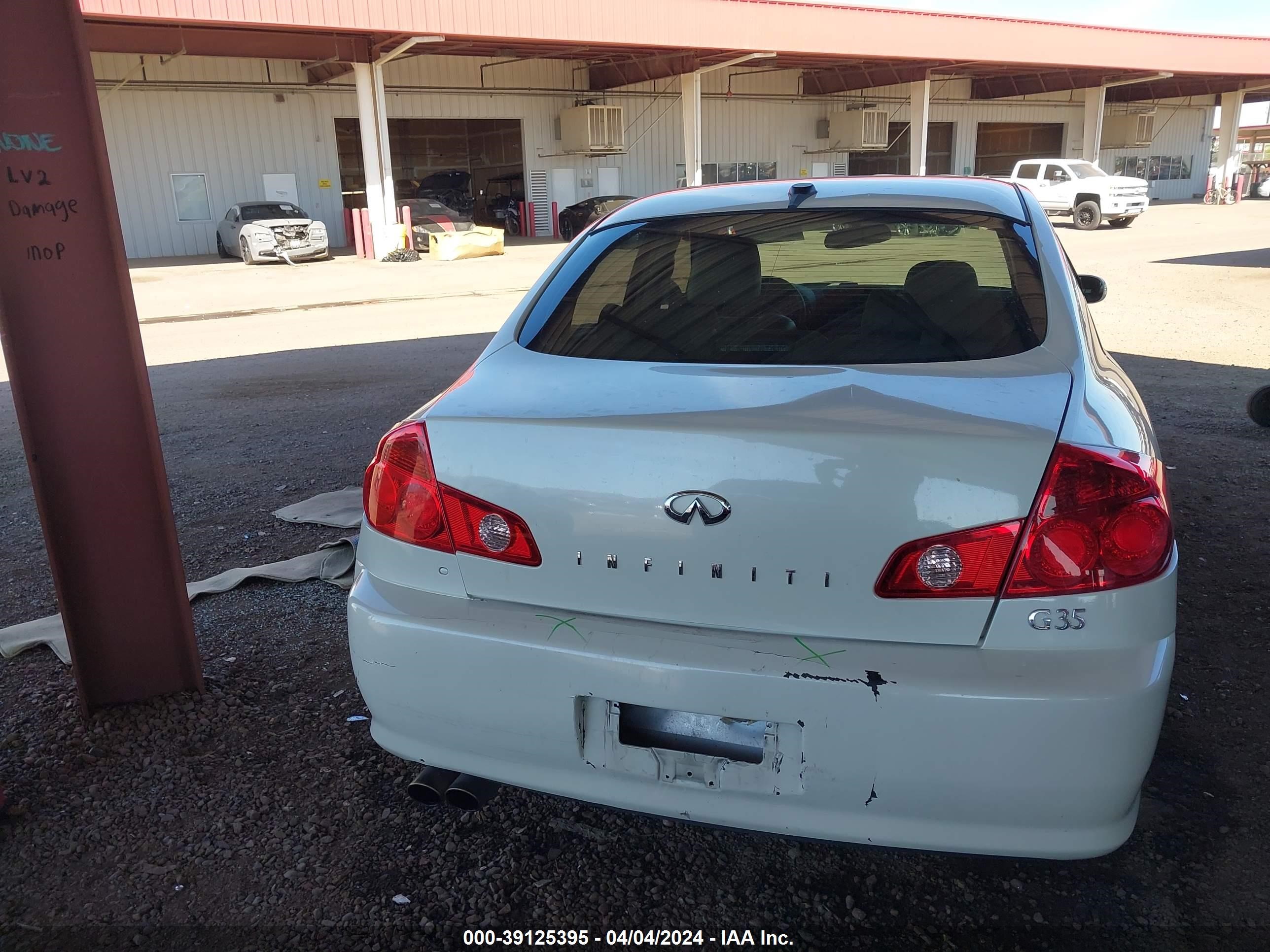 Photo 15 VIN: JNKCV51E05M218590 - INFINITI G 