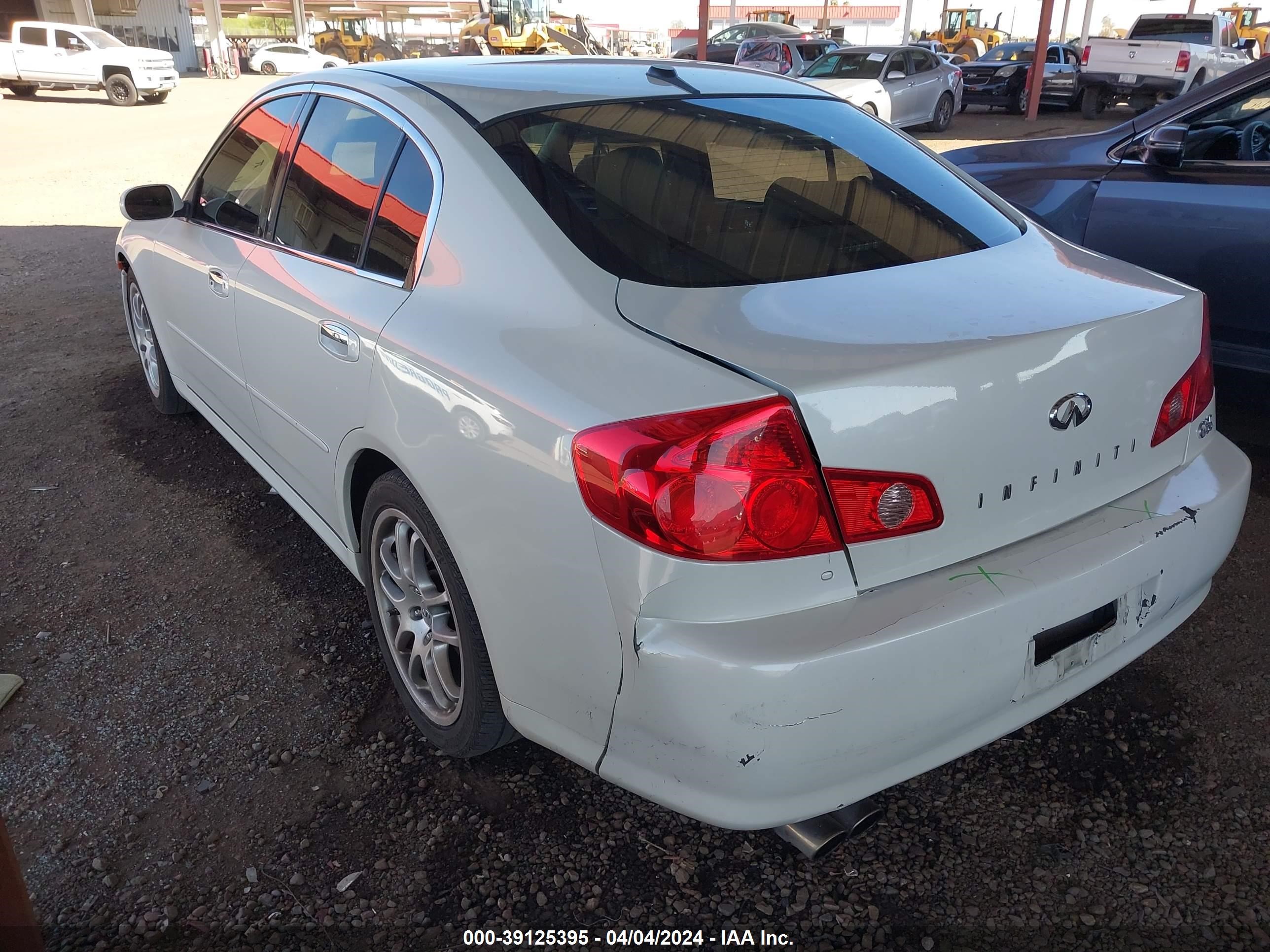 Photo 2 VIN: JNKCV51E05M218590 - INFINITI G 