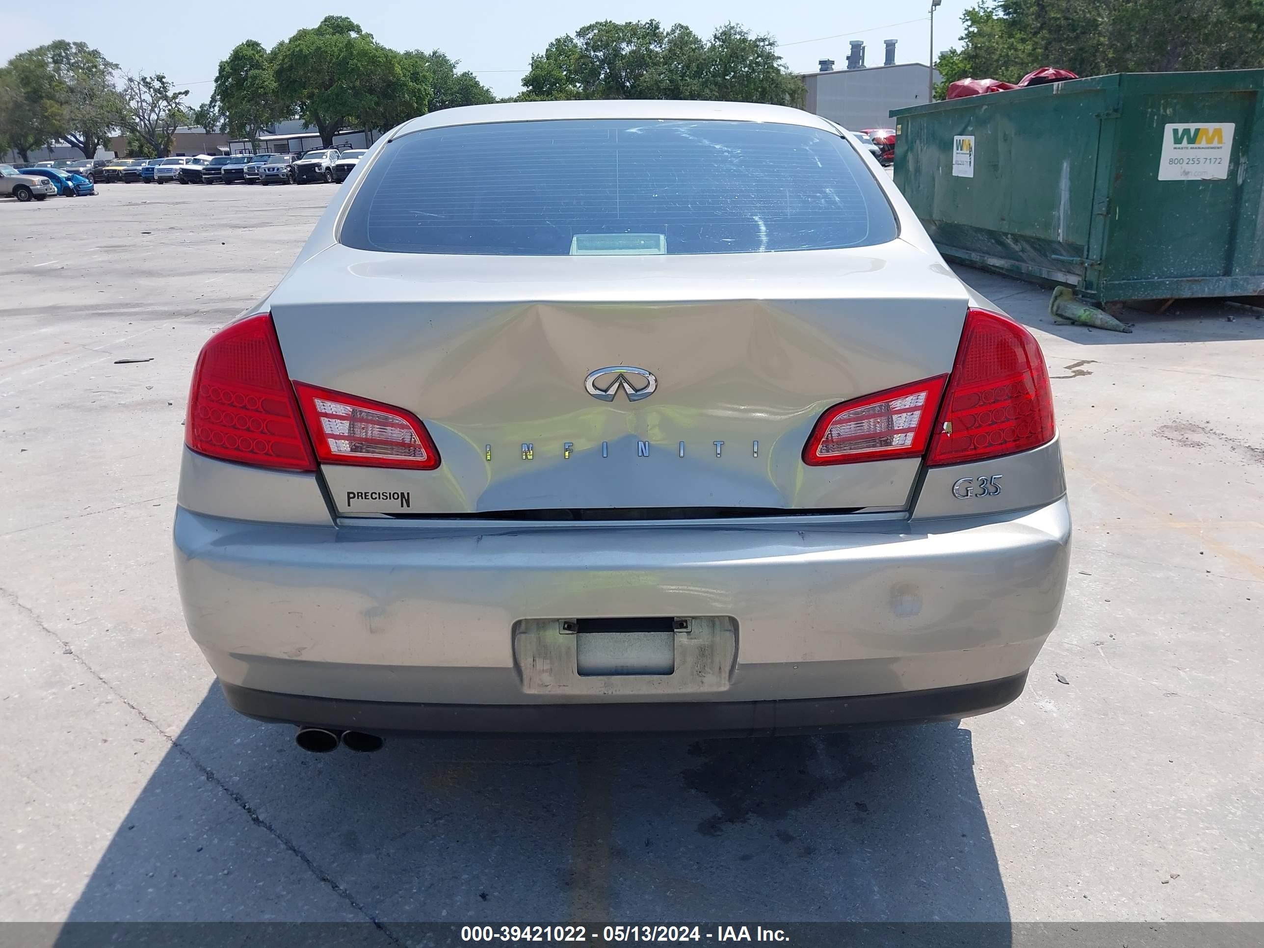 Photo 15 VIN: JNKCV51E14M606829 - INFINITI G 