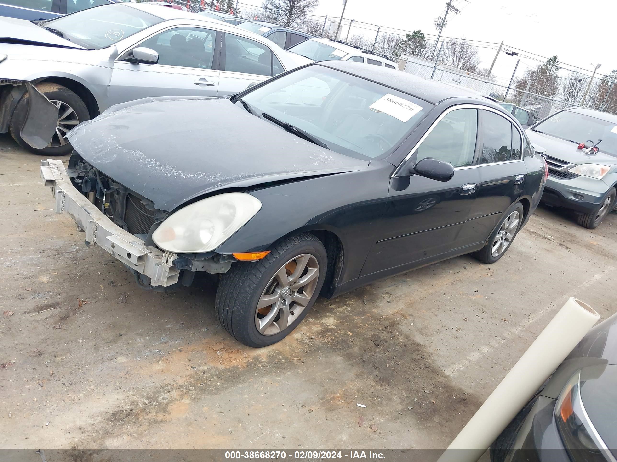 Photo 1 VIN: JNKCV51E16M502229 - INFINITI G 