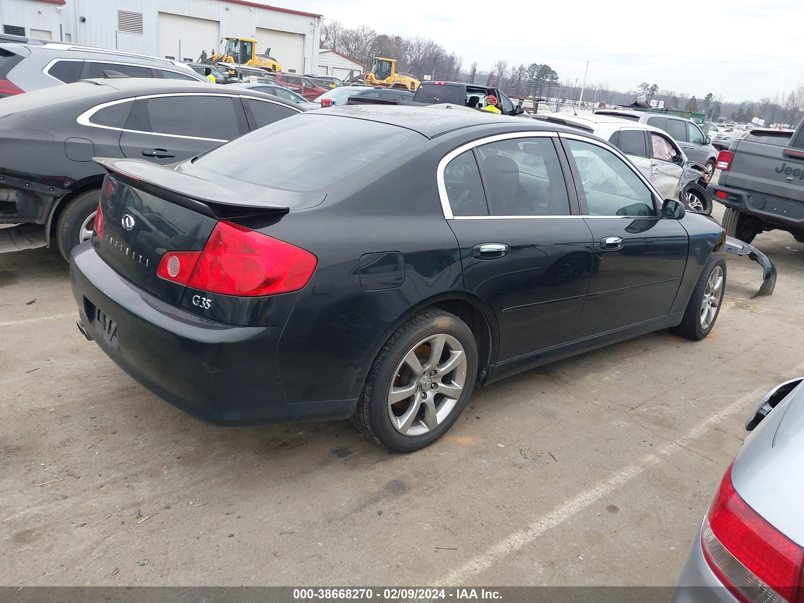 Photo 3 VIN: JNKCV51E16M502229 - INFINITI G 