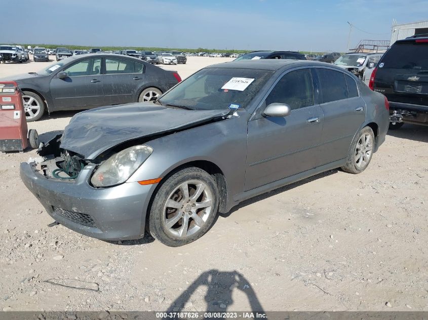 Photo 1 VIN: JNKCV51E16M509942 - INFINITI G 