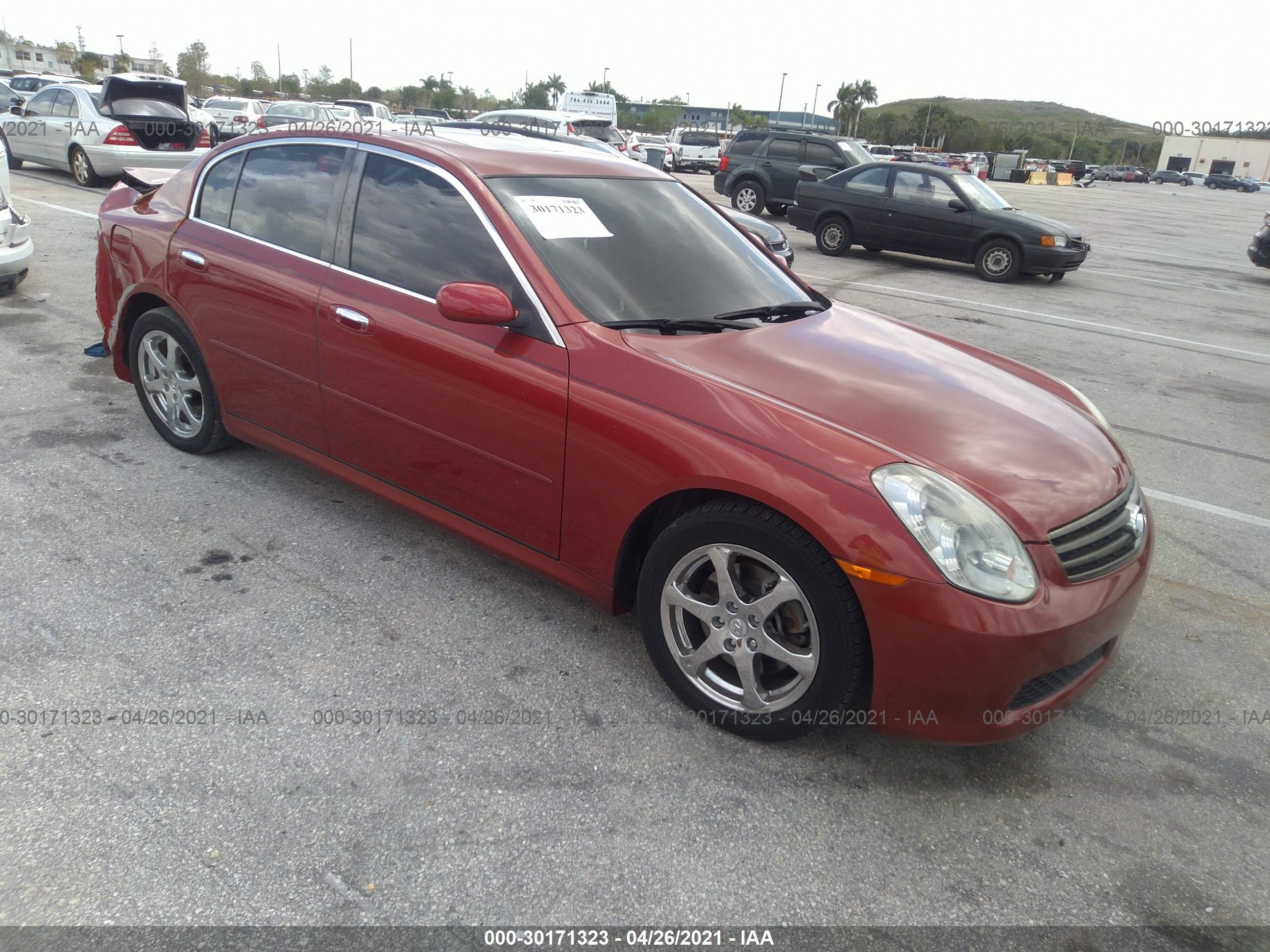 Photo 0 VIN: JNKCV51E25M200463 - INFINITI G 