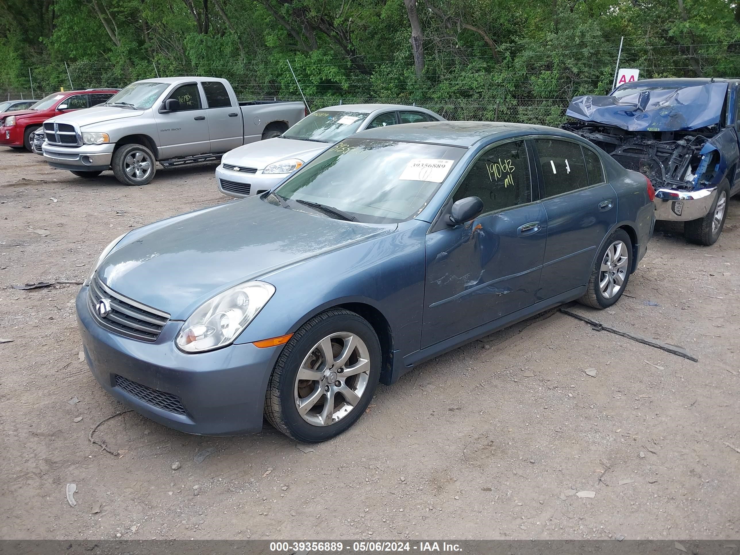 Photo 1 VIN: JNKCV51E26M501011 - INFINITI G 