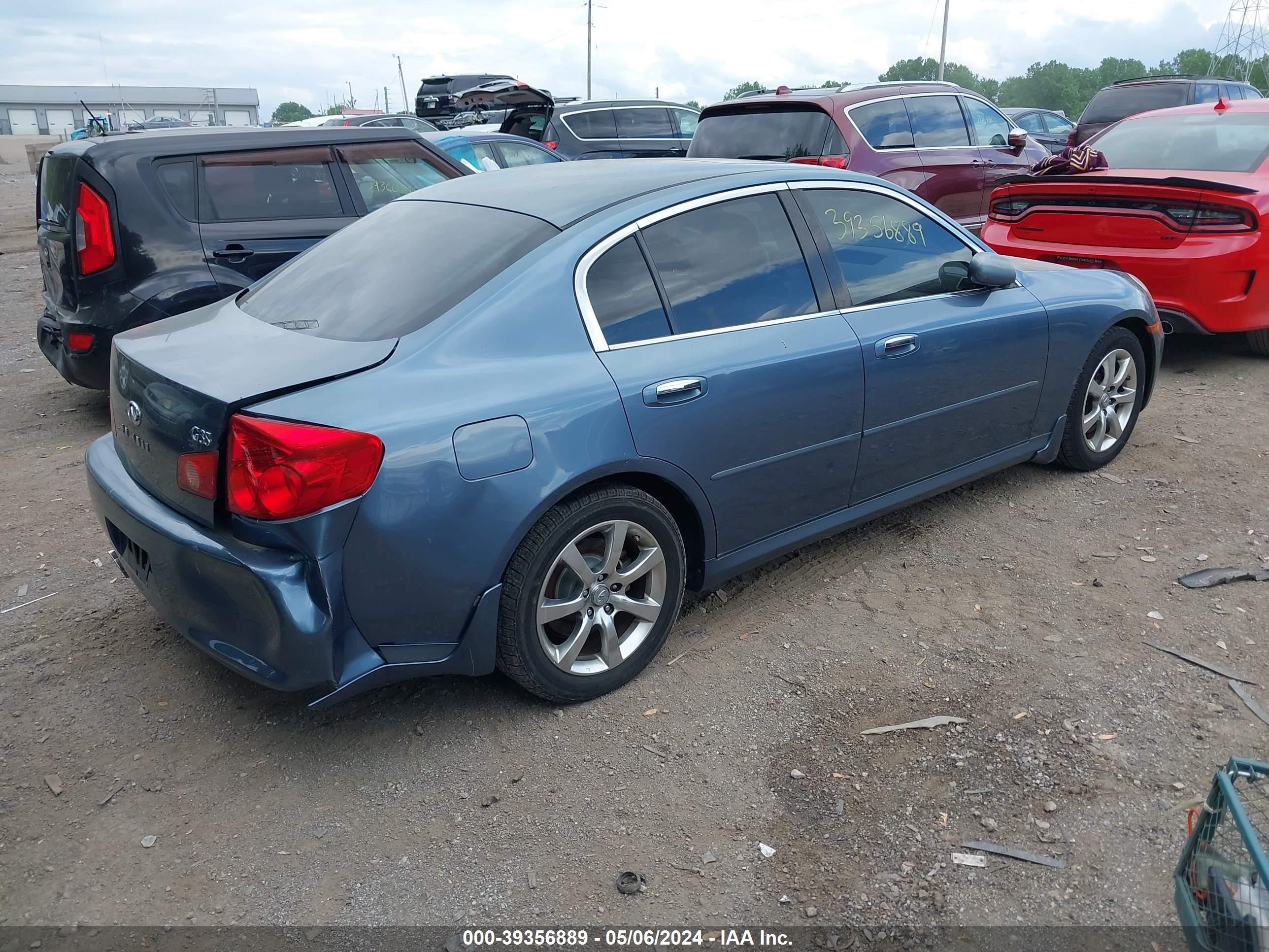 Photo 3 VIN: JNKCV51E26M501011 - INFINITI G 