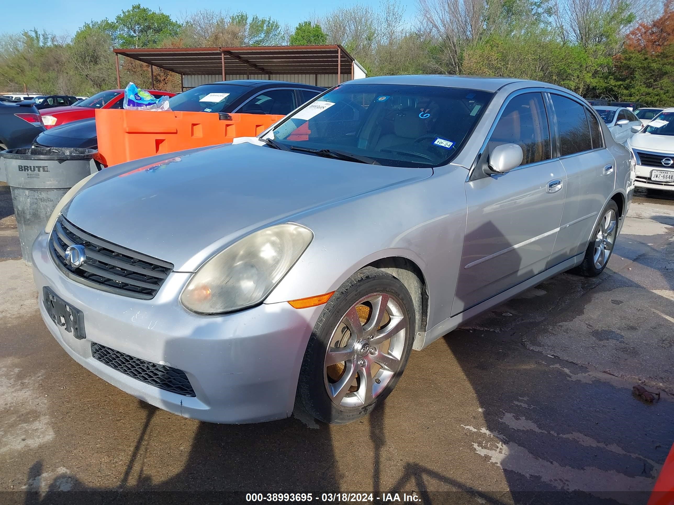 Photo 1 VIN: JNKCV51E36M509957 - INFINITI G 