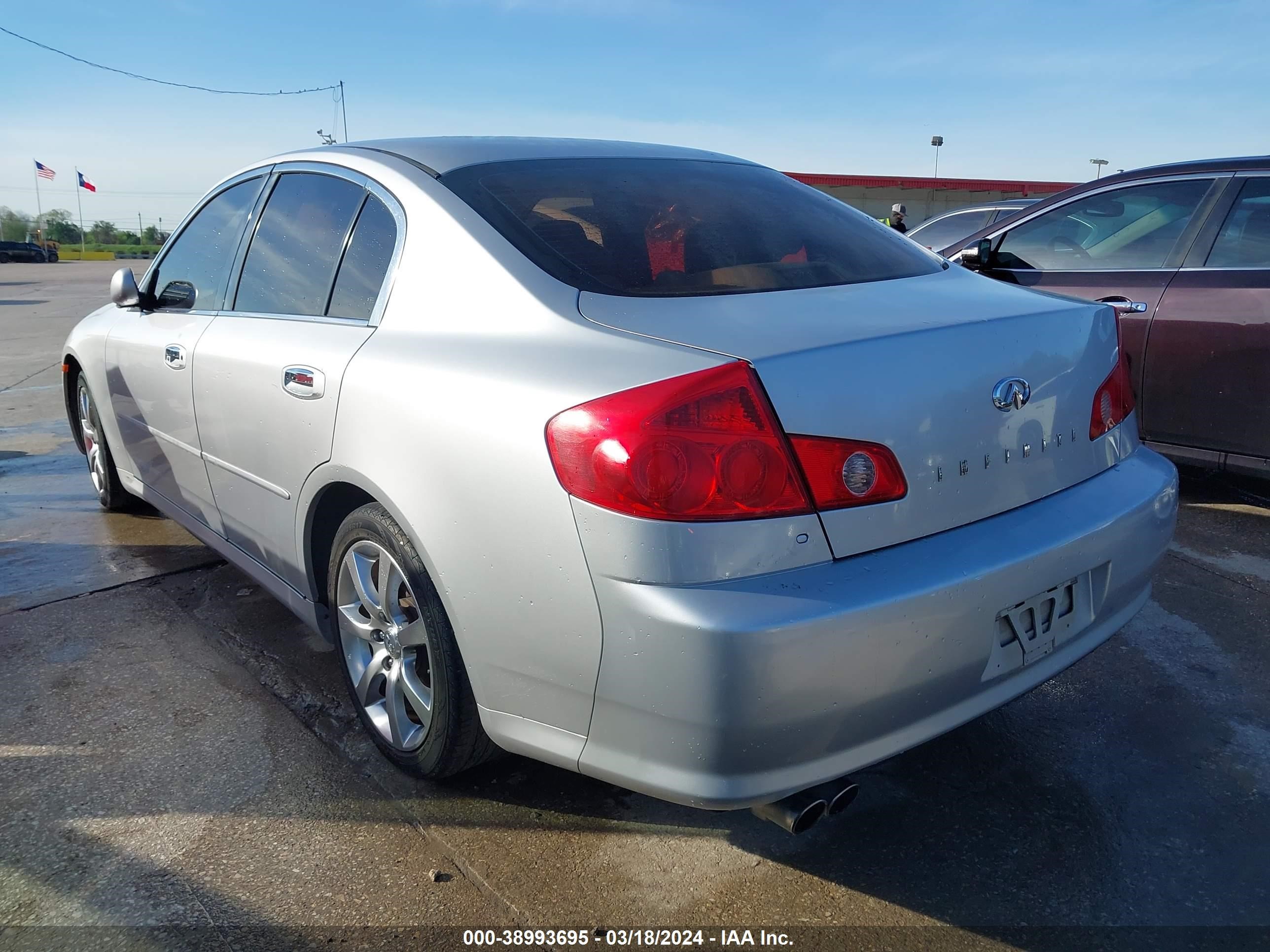 Photo 2 VIN: JNKCV51E36M509957 - INFINITI G 