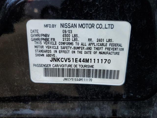 Photo 11 VIN: JNKCV51E44M111170 - INFINITI G35 