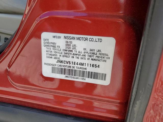 Photo 11 VIN: JNKCV51E44M111654 - INFINITI G35 