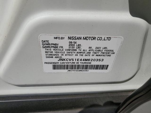 Photo 11 VIN: JNKCV51E44M620353 - INFINITI G35 