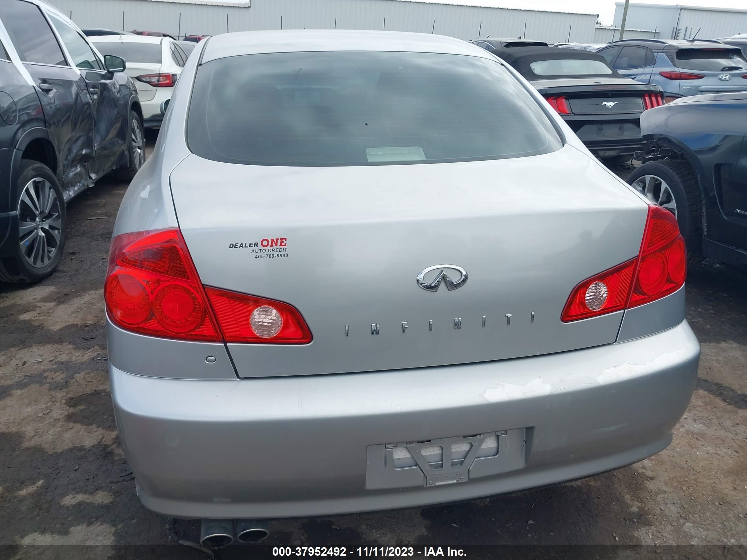 Photo 15 VIN: JNKCV51E45M200867 - INFINITI G 