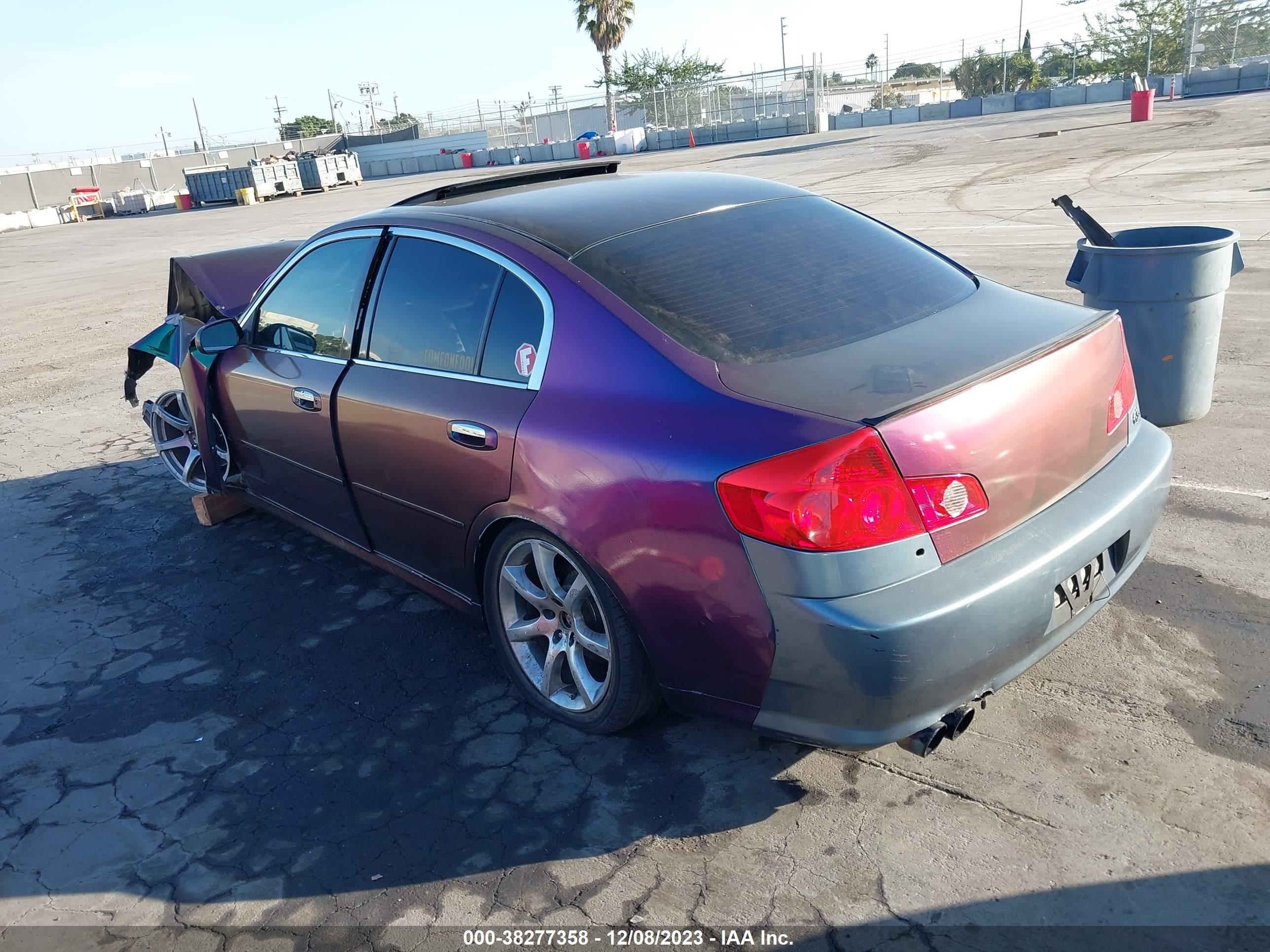 Photo 2 VIN: JNKCV51E46M510325 - INFINITI G 