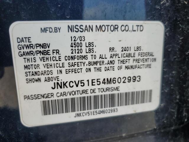 Photo 11 VIN: JNKCV51E54M602993 - INFINITI G35 