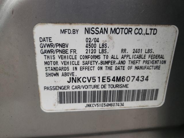 Photo 11 VIN: JNKCV51E54M607434 - INFINITI G35 