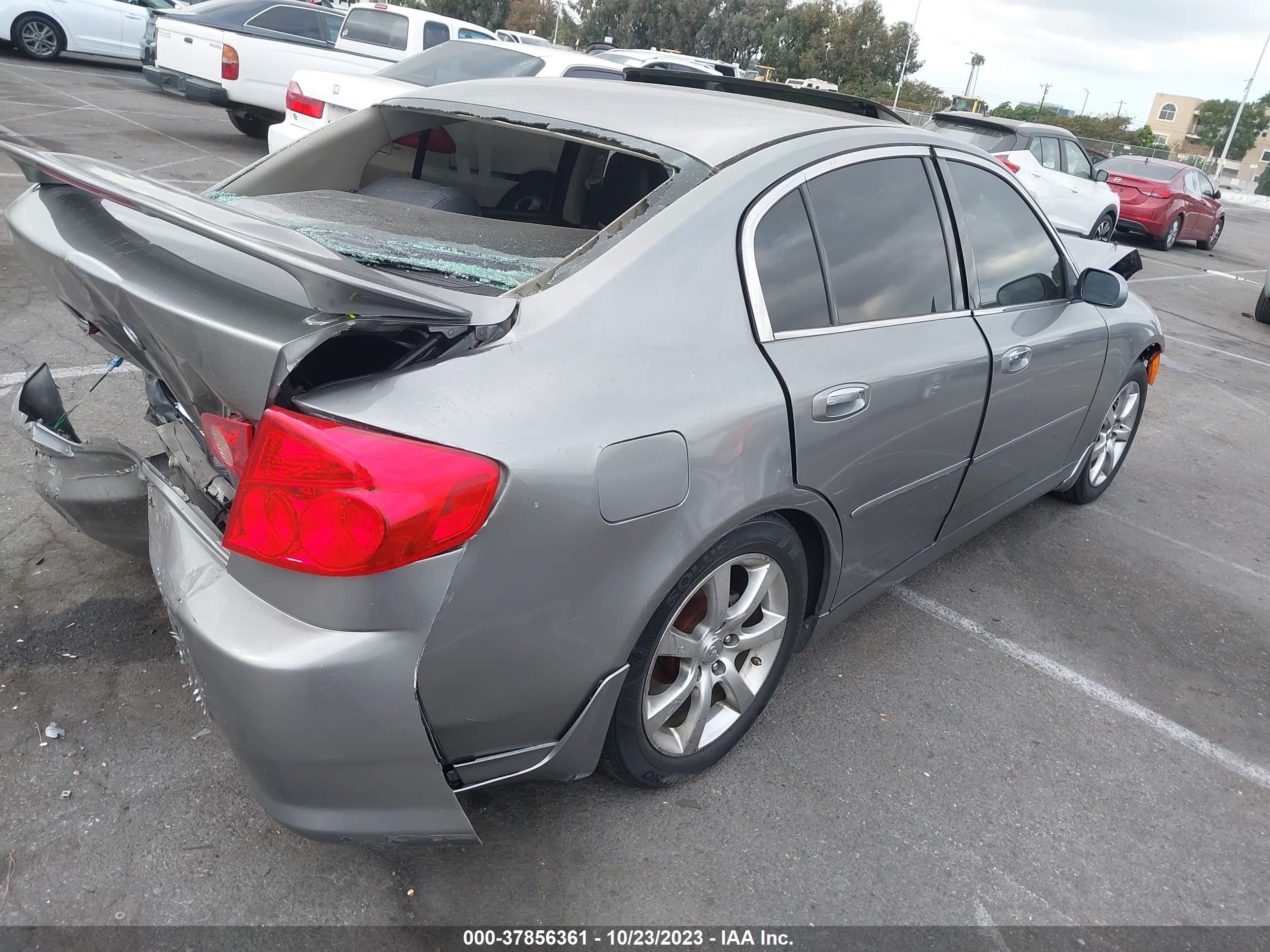 Photo 3 VIN: JNKCV51E56M513699 - INFINITI G 