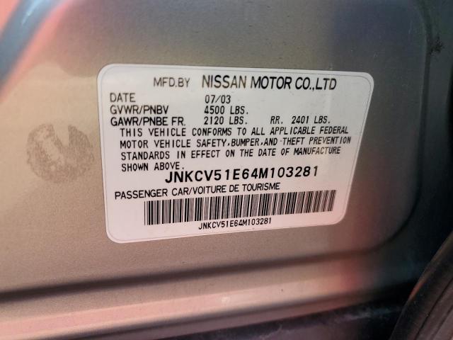 Photo 11 VIN: JNKCV51E64M103281 - INFINITI G35 