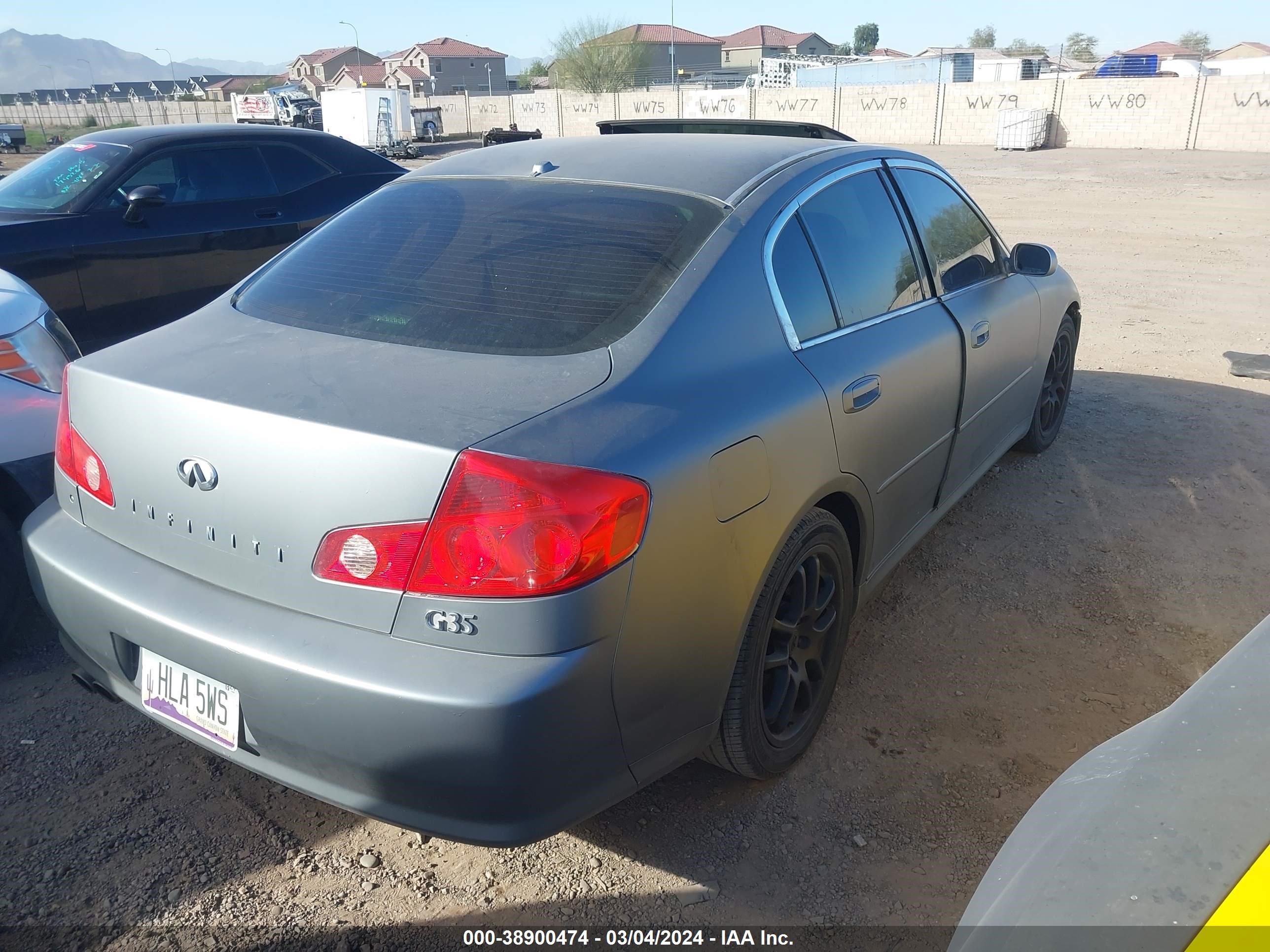 Photo 3 VIN: JNKCV51E65M207786 - INFINITI G 