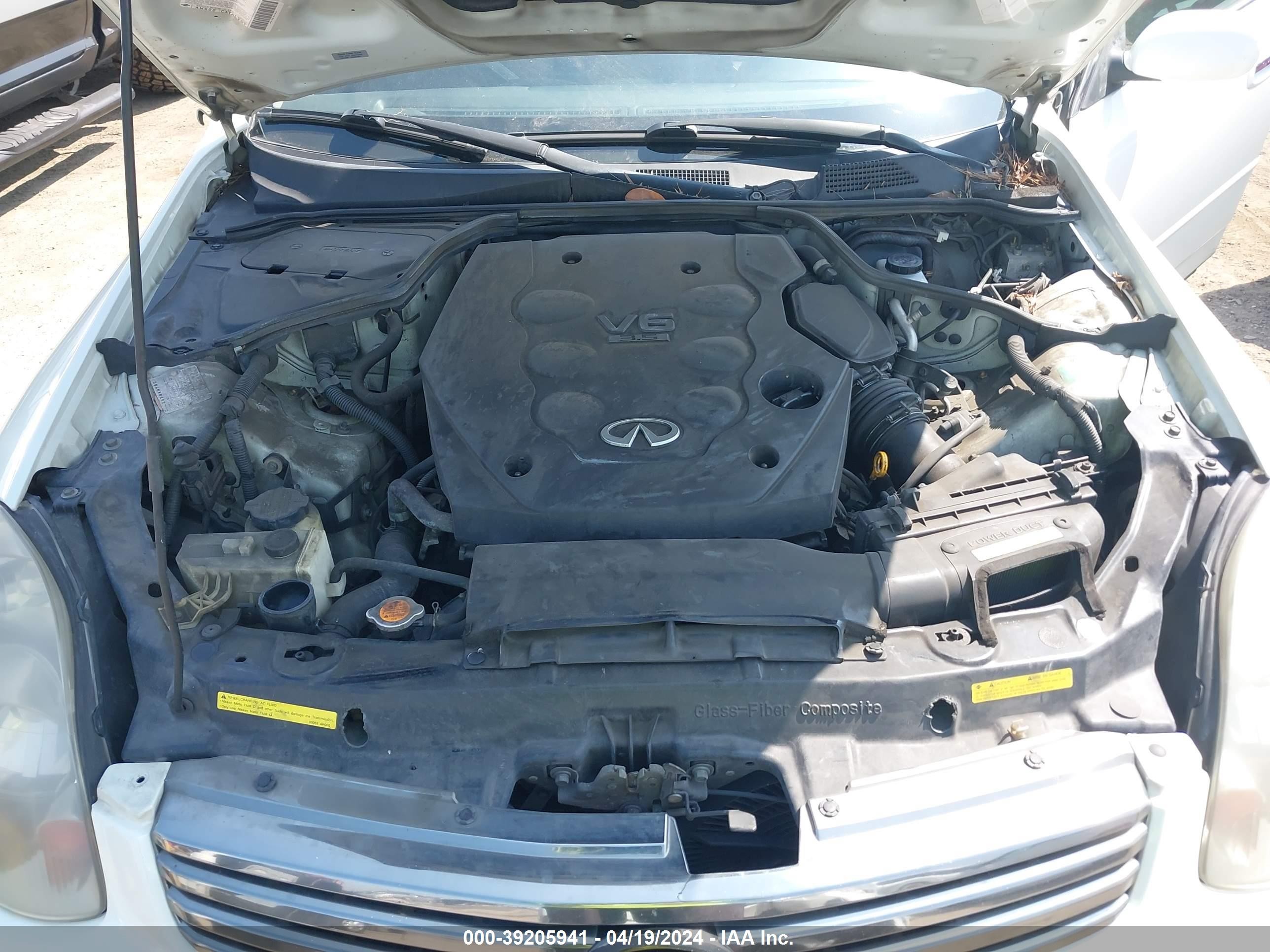 Photo 9 VIN: JNKCV51E73M003379 - INFINITI G 