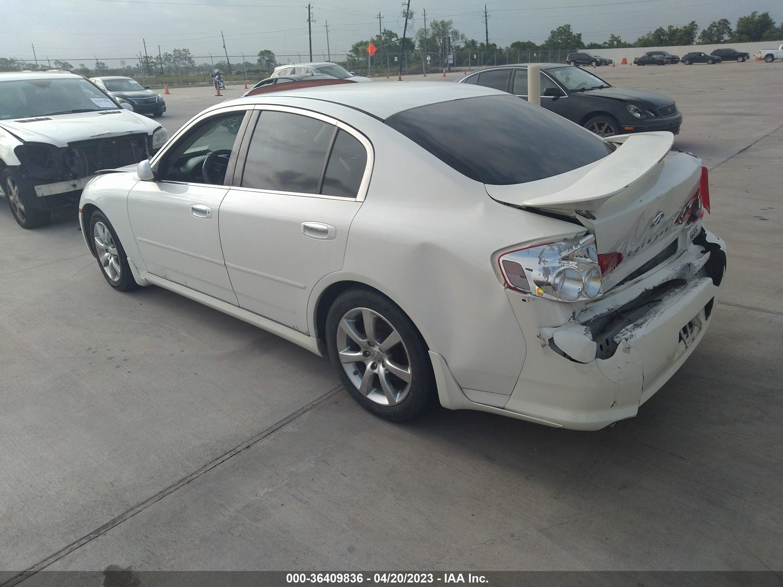 Photo 2 VIN: JNKCV51E76M511985 - INFINITI G 