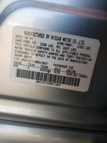 Photo 9 VIN: JNKCV51F05M313997 - INFINITI G35 