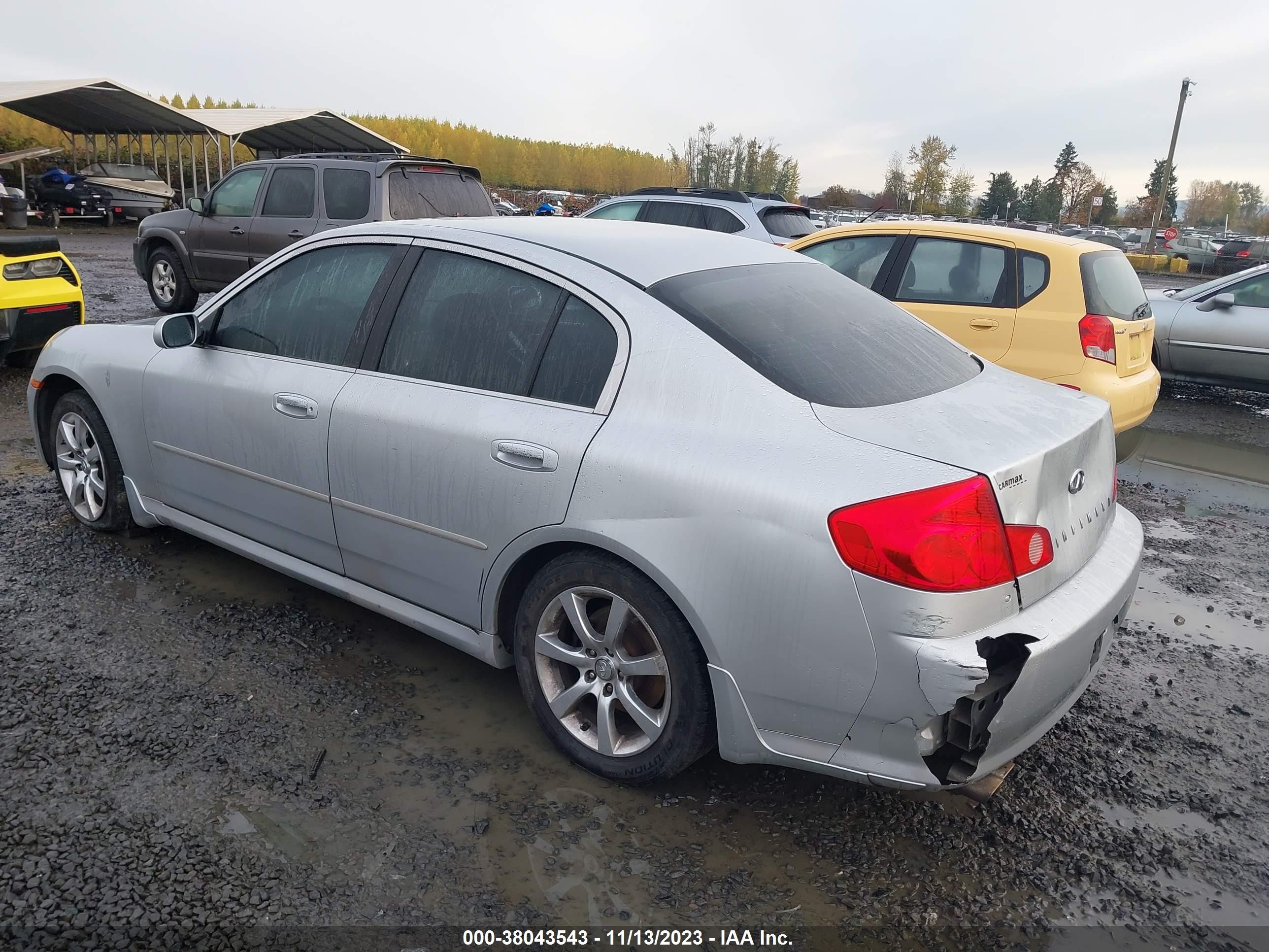 Photo 2 VIN: JNKCV51F16M615994 - INFINITI G 