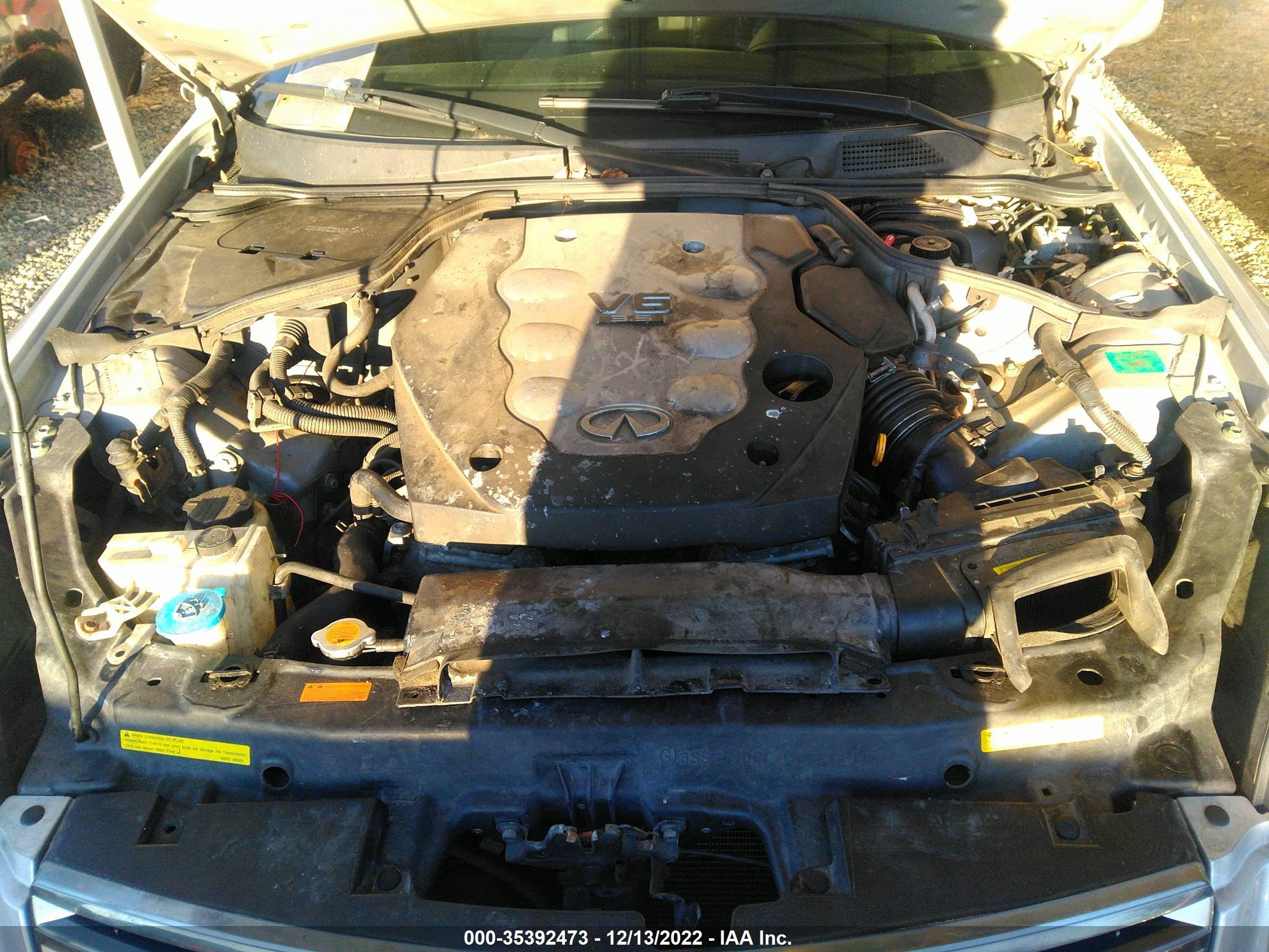 Photo 9 VIN: JNKCV51F36M617925 - INFINITI G 