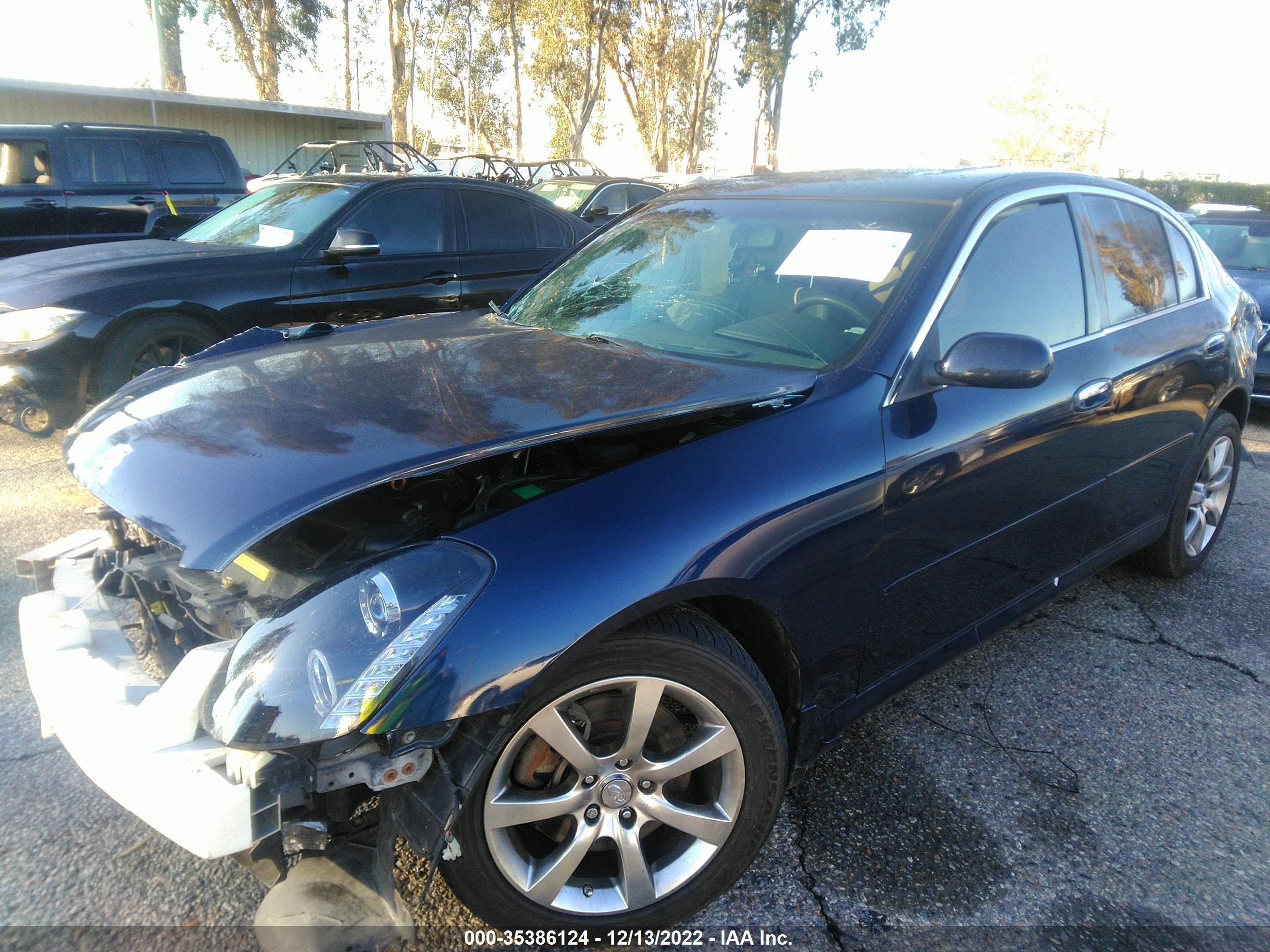 Photo 1 VIN: JNKCV51F86M603423 - INFINITI G 