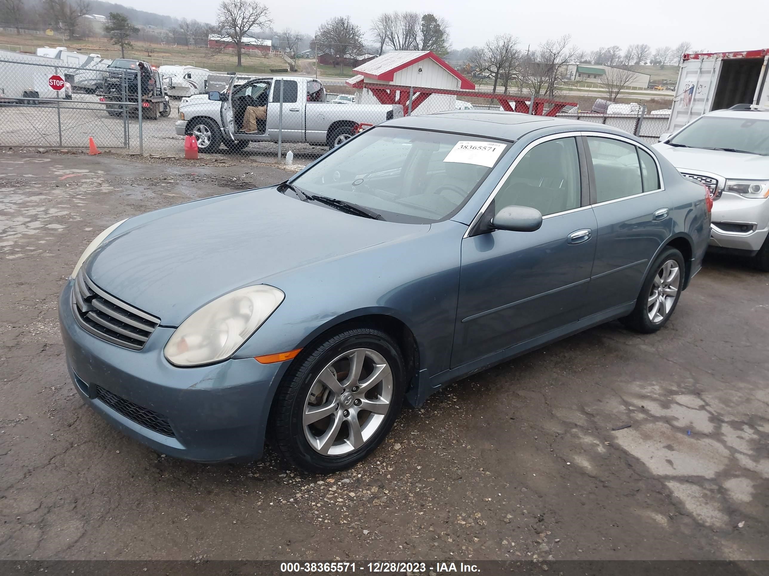 Photo 1 VIN: JNKCV51F96M604712 - INFINITI G 