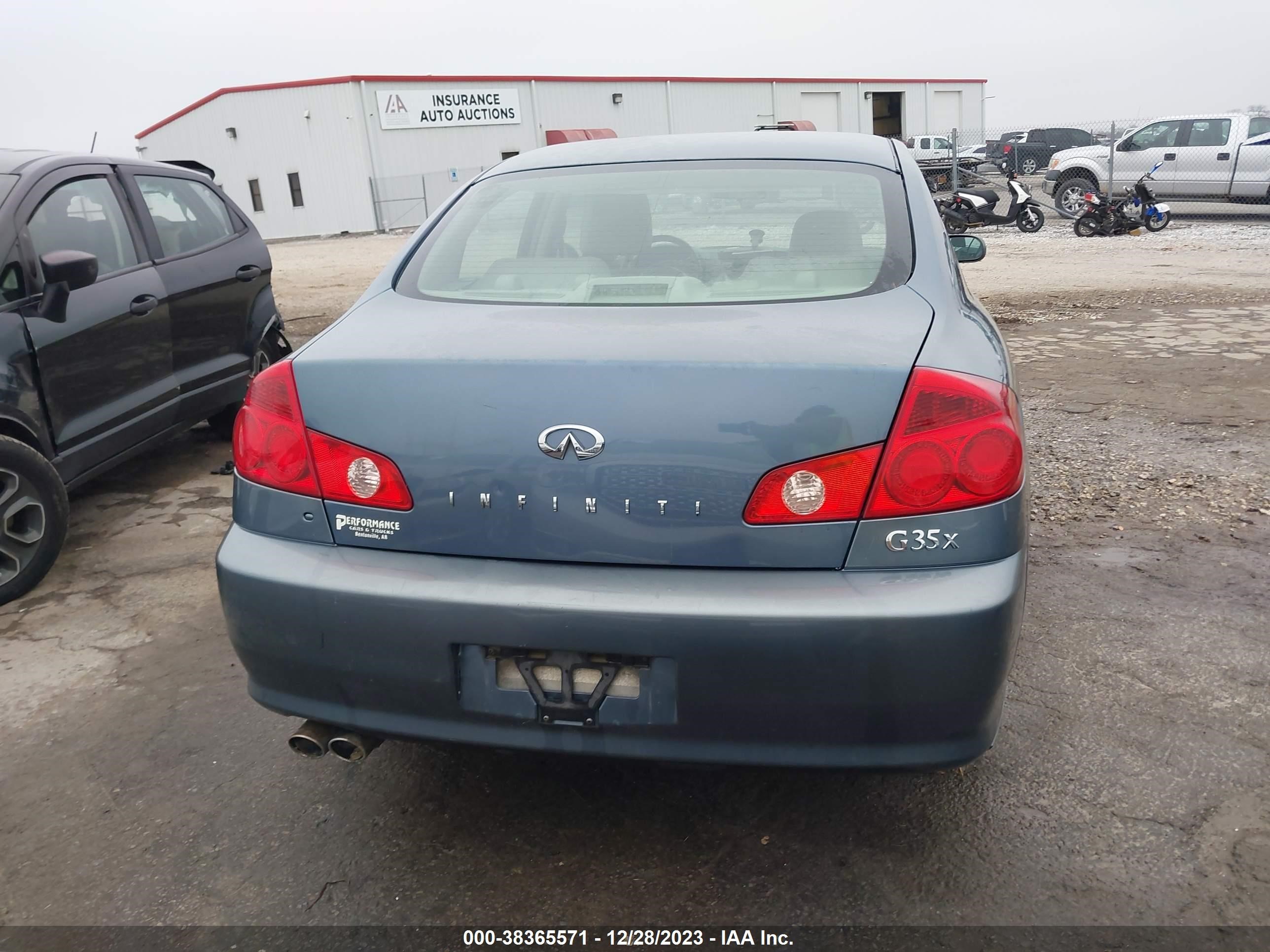 Photo 15 VIN: JNKCV51F96M604712 - INFINITI G 