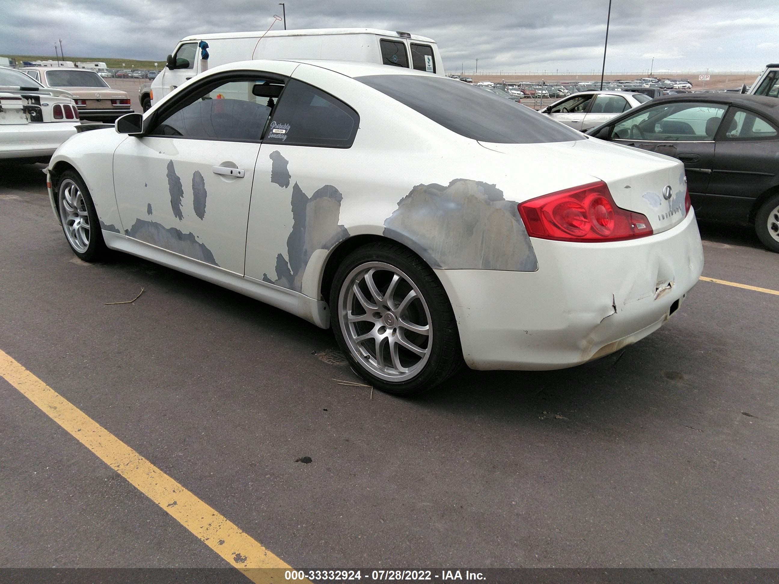 Photo 2 VIN: JNKCV54E16M709957 - INFINITI G 