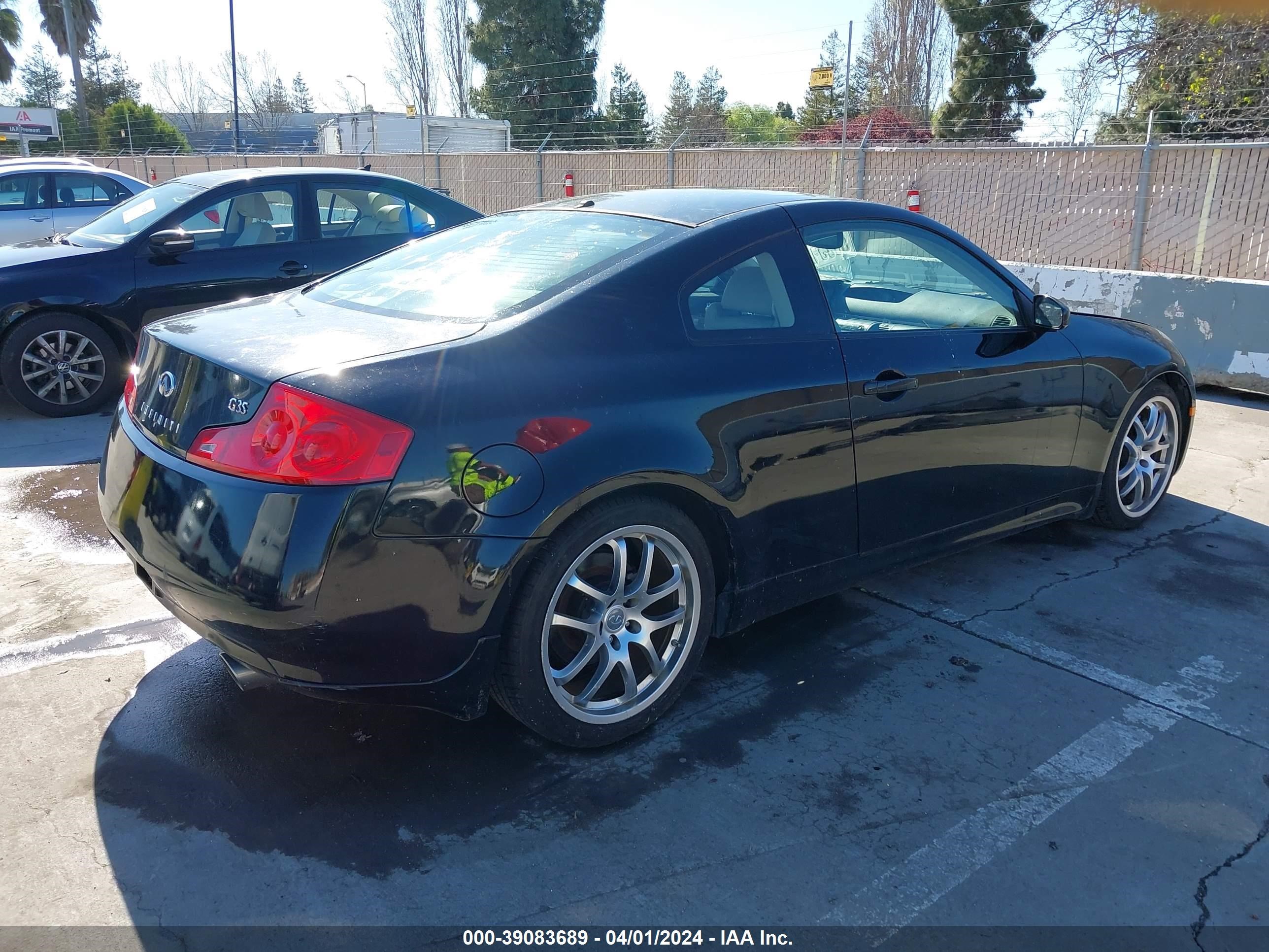 Photo 3 VIN: JNKCV54E17M908282 - INFINITI G 