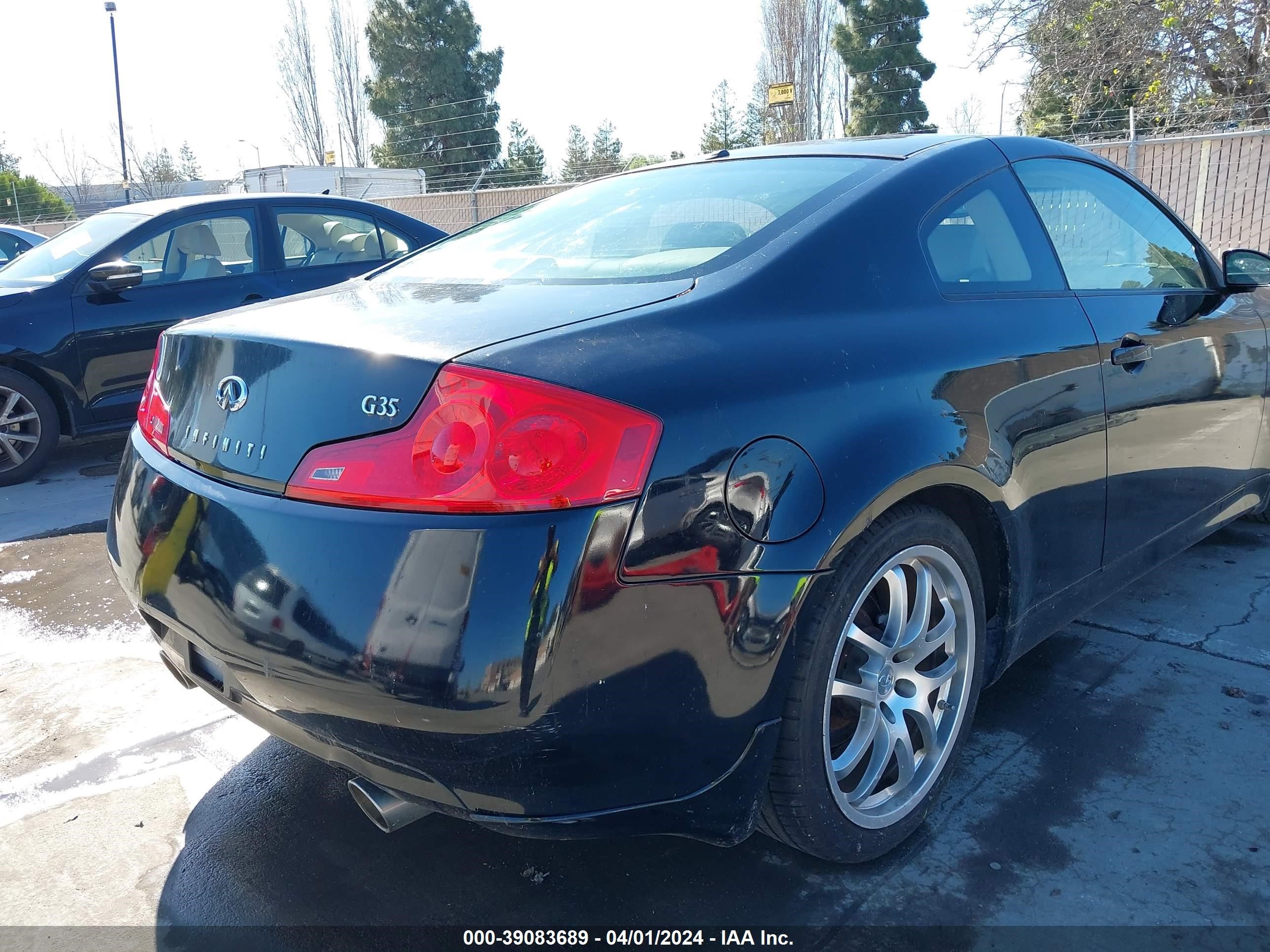 Photo 5 VIN: JNKCV54E17M908282 - INFINITI G 