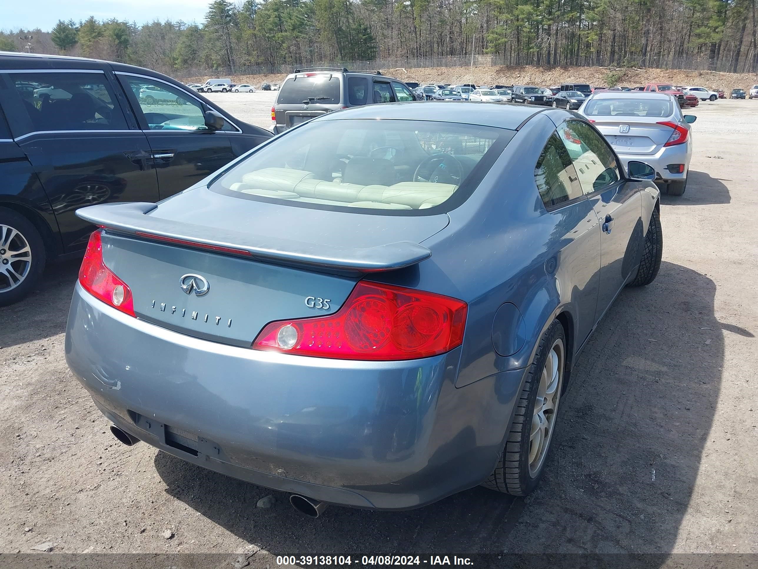 Photo 3 VIN: JNKCV54E25M414297 - INFINITI G 