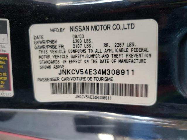 Photo 11 VIN: JNKCV54E34M308911 - INFINITI G35 