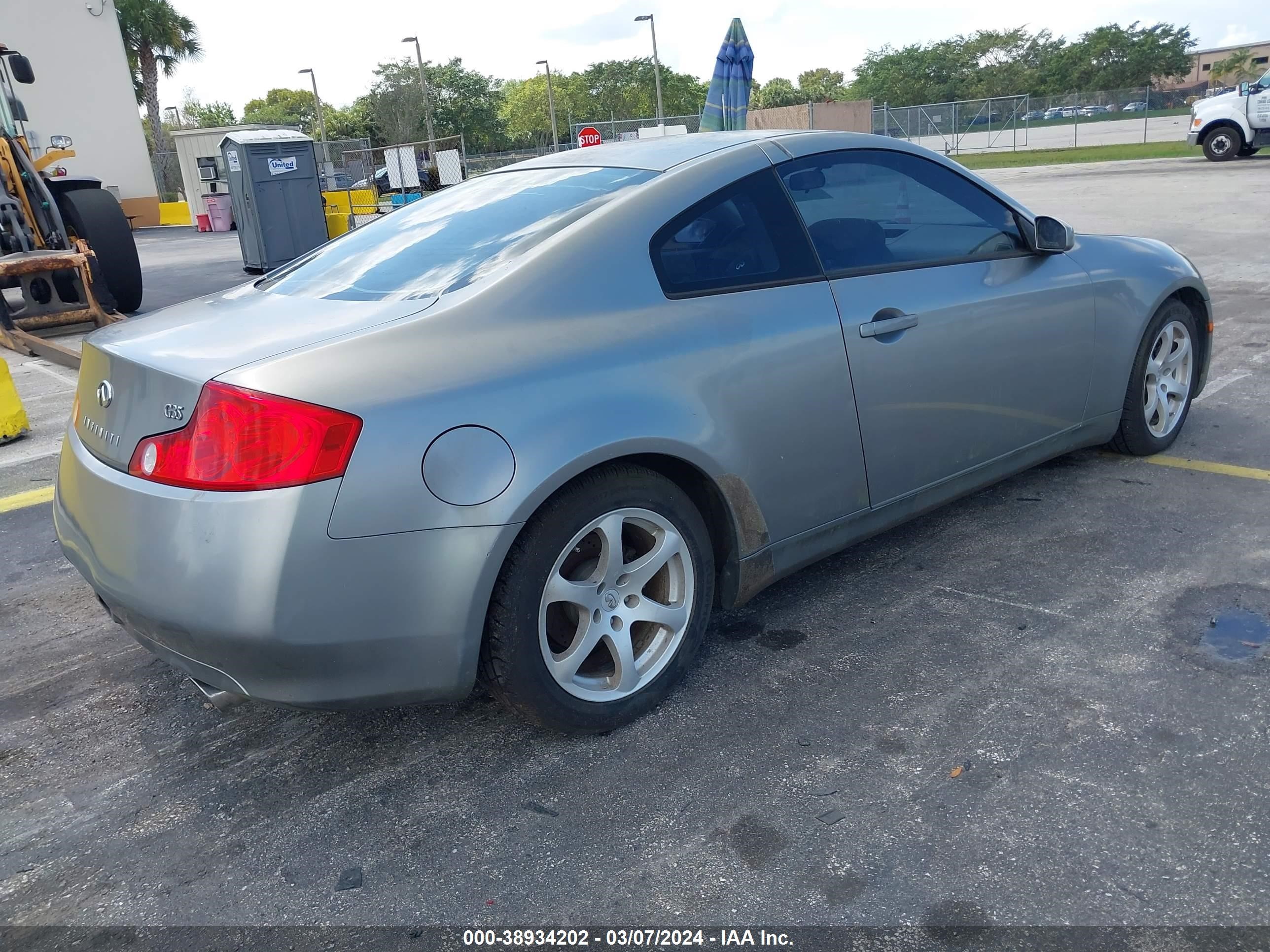 Photo 3 VIN: JNKCV54E34M825996 - INFINITI G 