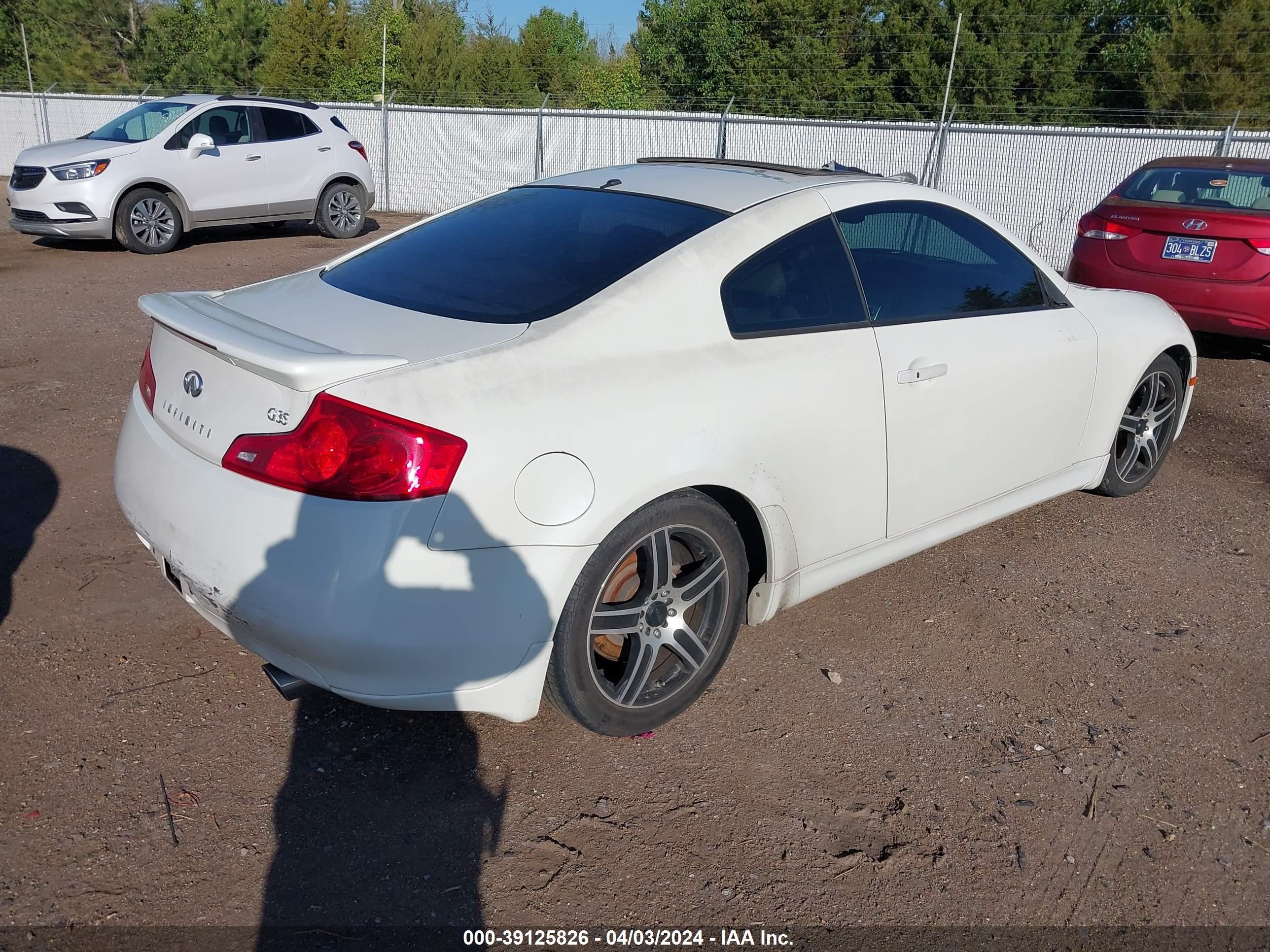 Photo 3 VIN: JNKCV54E46M718801 - INFINITI G 