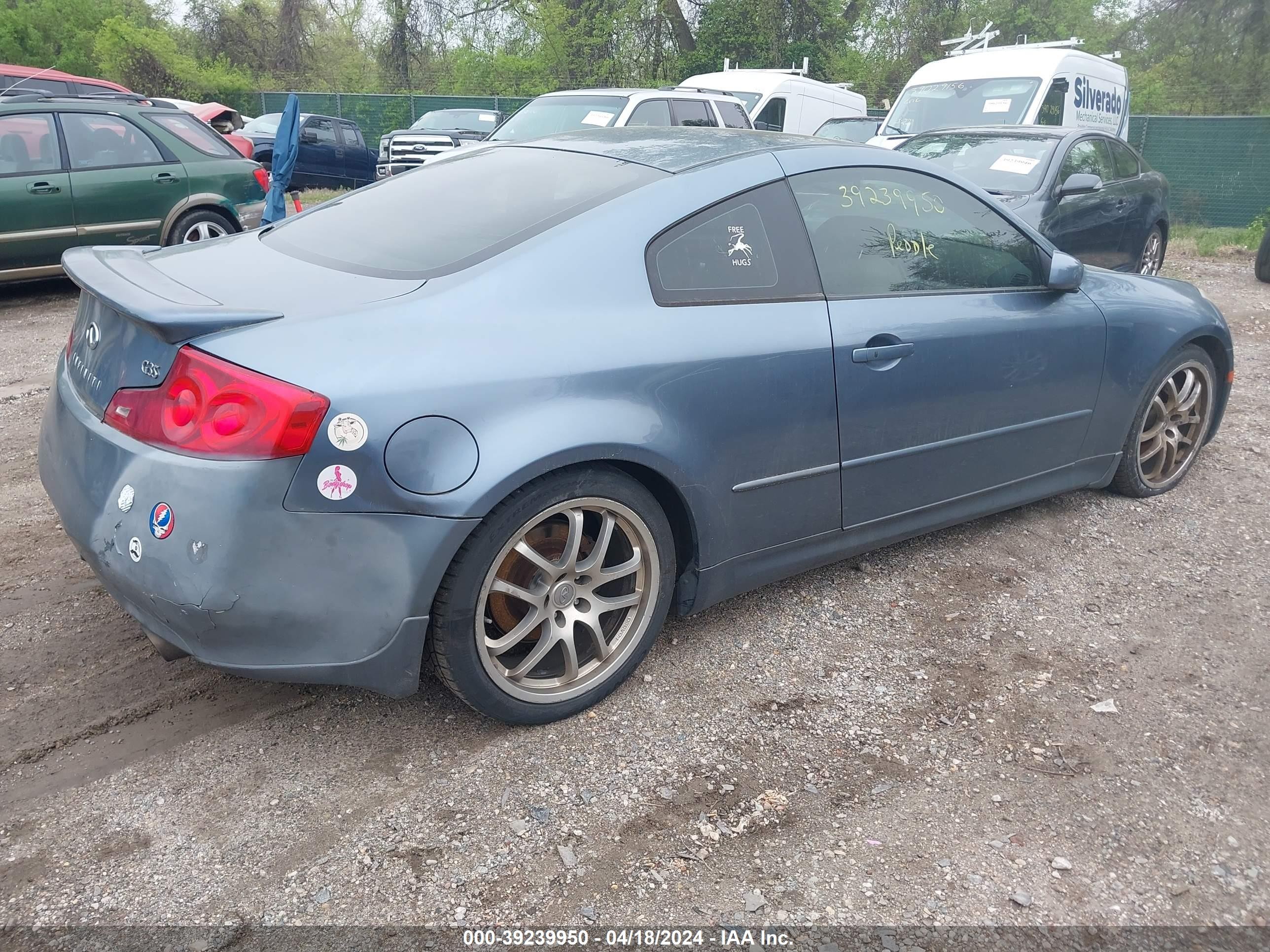 Photo 3 VIN: JNKCV54E47M903335 - INFINITI G 