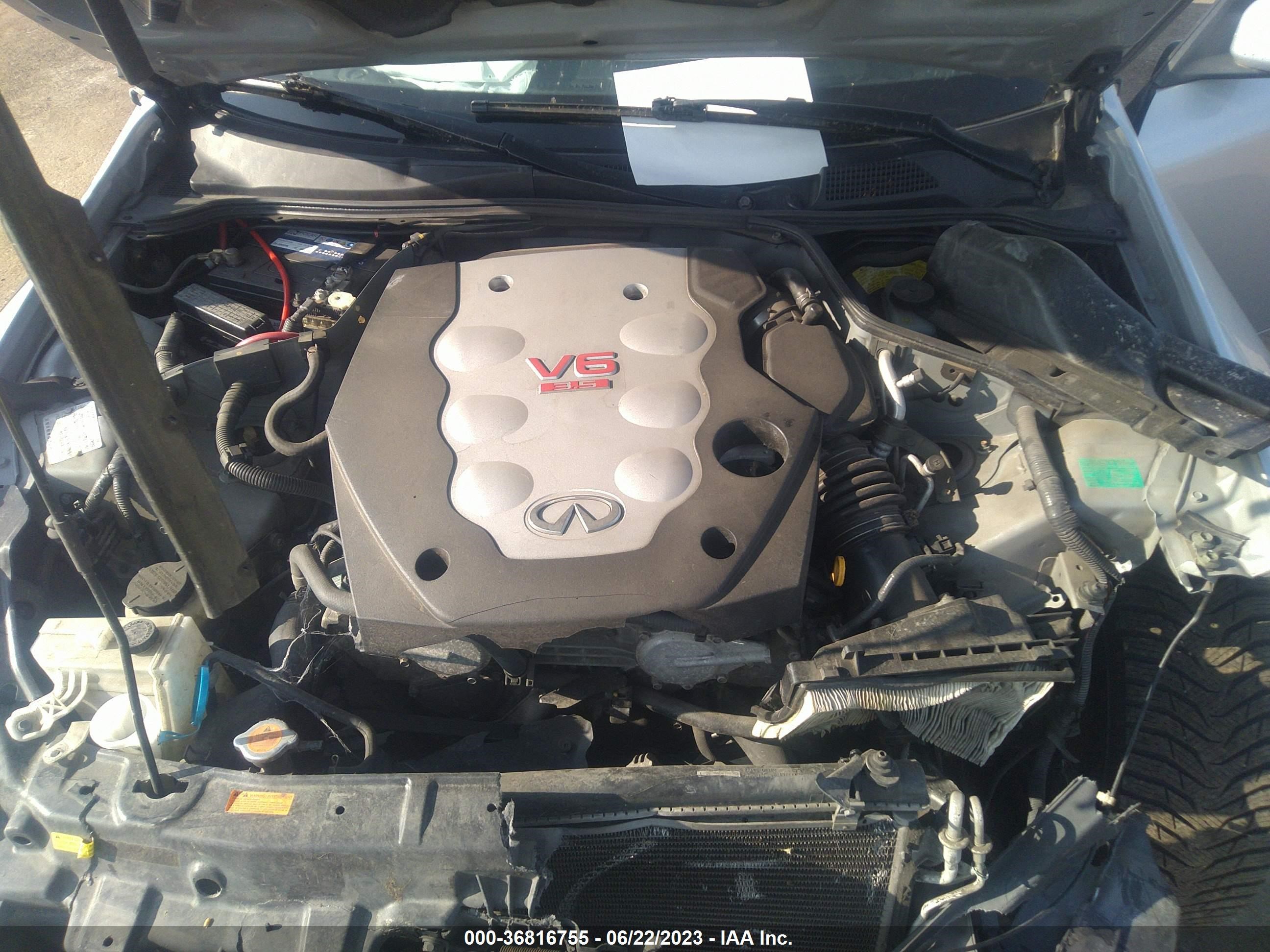 Photo 9 VIN: JNKCV54E56M710190 - INFINITI G 