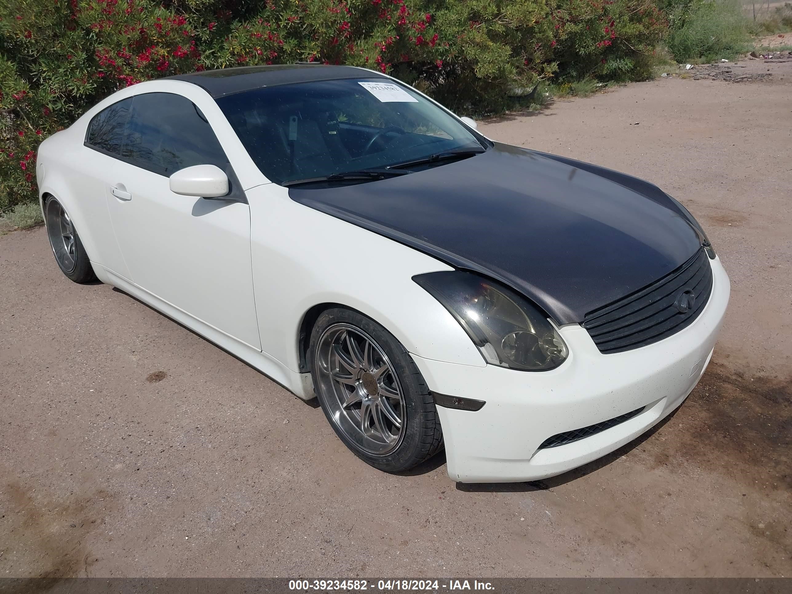 Photo 0 VIN: JNKCV54E66M721067 - INFINITI G 