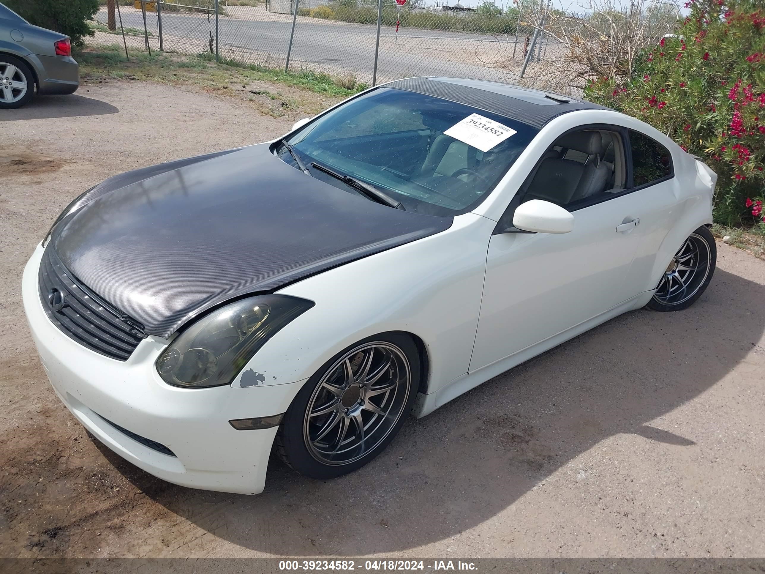 Photo 1 VIN: JNKCV54E66M721067 - INFINITI G 