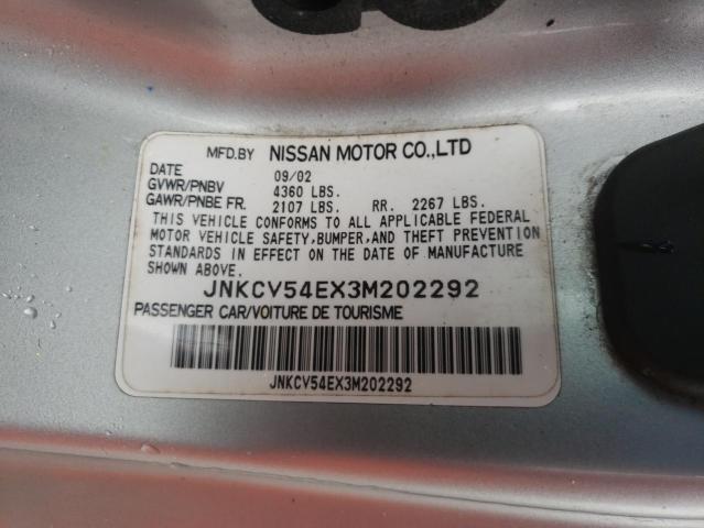 Photo 9 VIN: JNKCV54EX3M202292 - INFINITI G35 