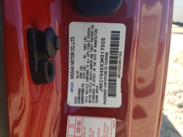 Photo 11 VIN: JNKCV54EX3M217505 - INFINITI G35 