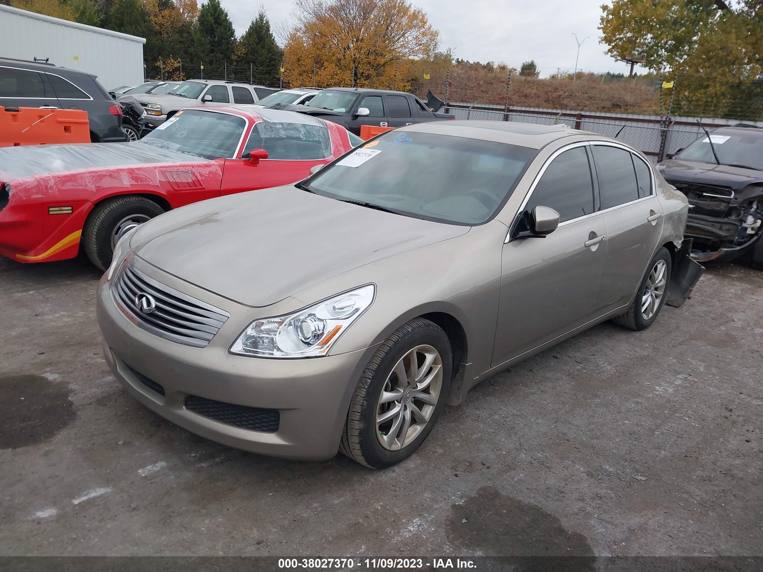 Photo 1 VIN: JNKCV61E19M302512 - INFINITI G 