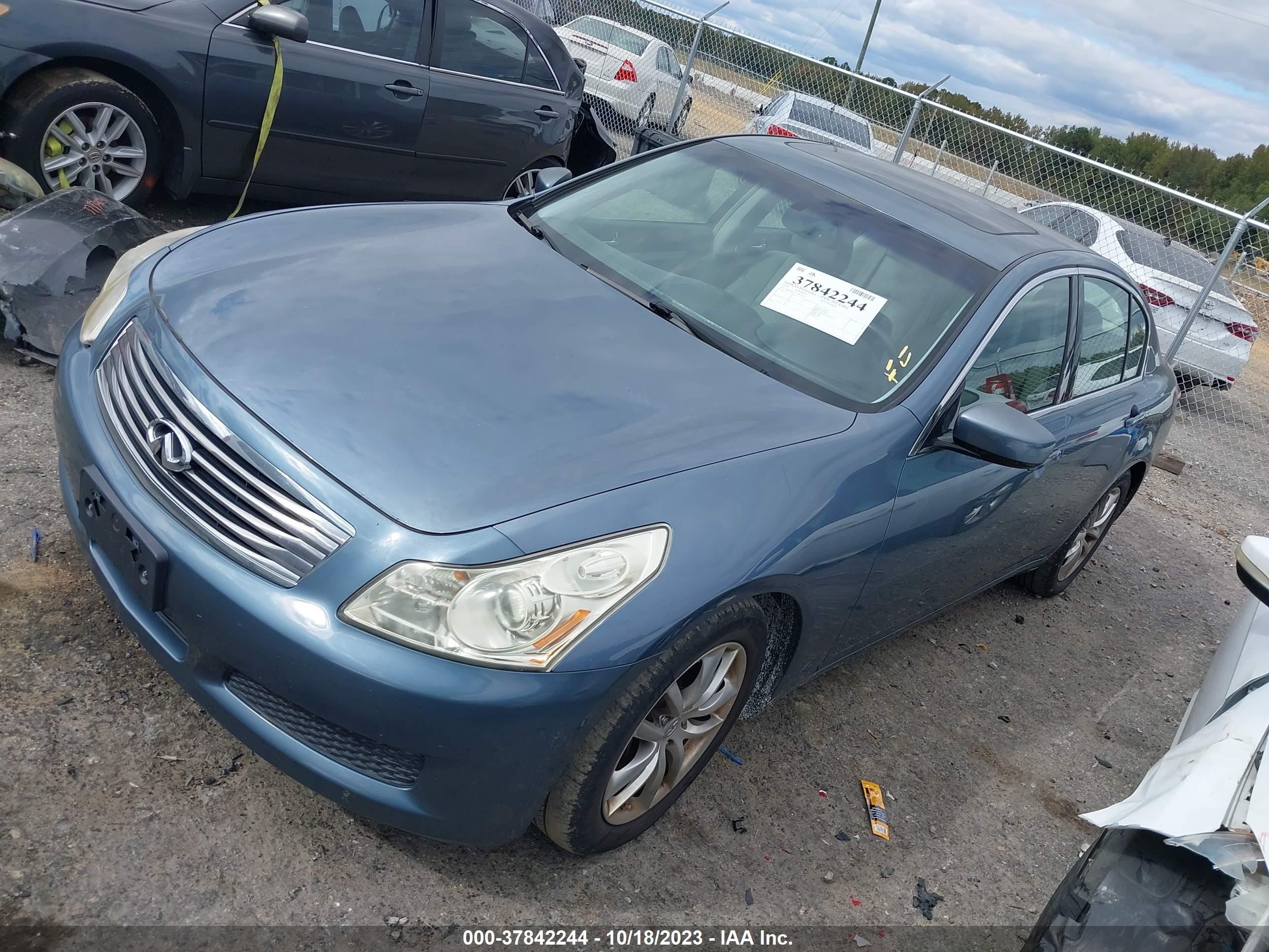 Photo 1 VIN: JNKCV61E19M310755 - INFINITI G 