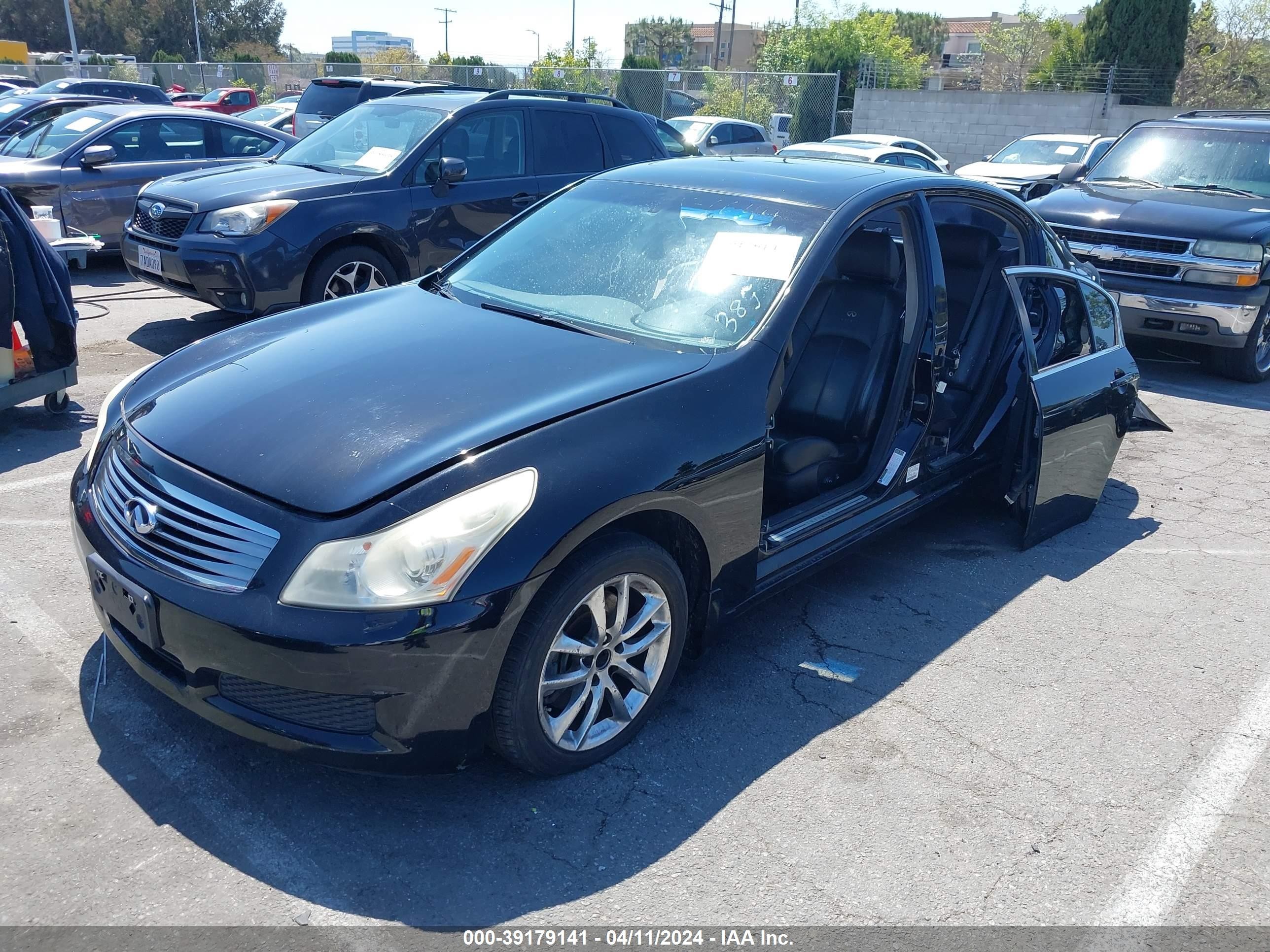 Photo 1 VIN: JNKCV61E59M306644 - INFINITI G 